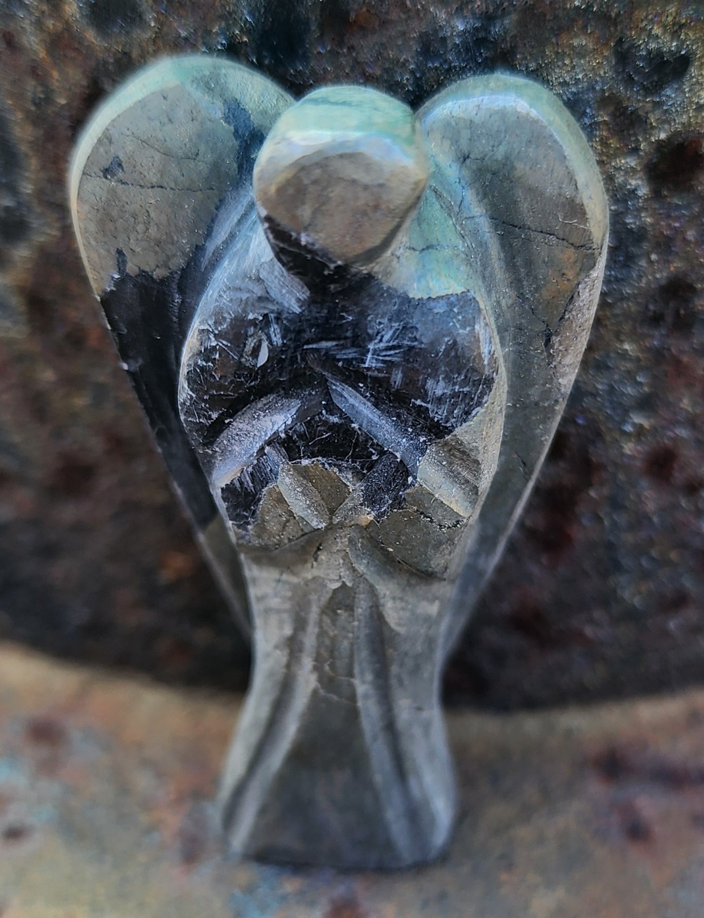 2" Angel-Pyrite