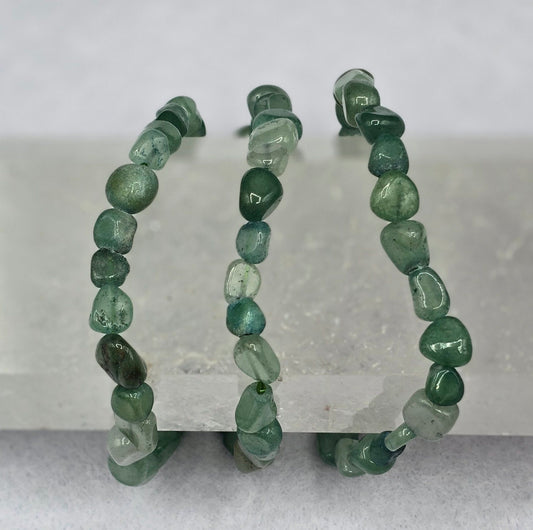 Small Tumble Bracelet - Green Strawberry