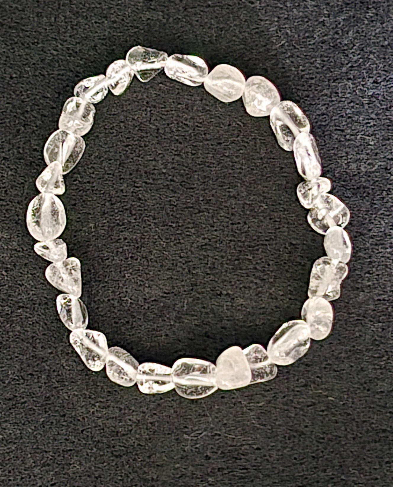 Small Tumble Bracelet - Clear Quartz