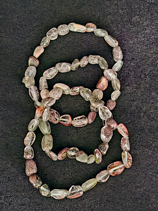 Small Tumble Bracelet- Garden Quartz