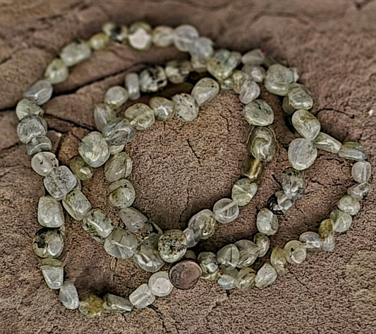 Small Tumble Stone Bracelet - Laboradite