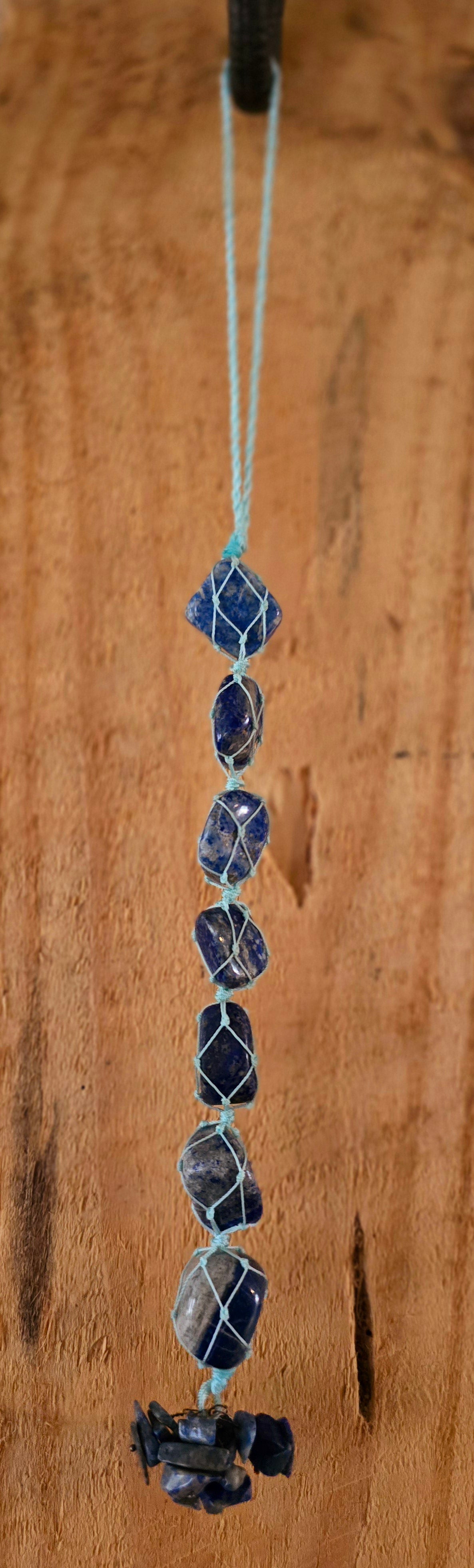 Large Tumble Hanger - Lapis Lazuli