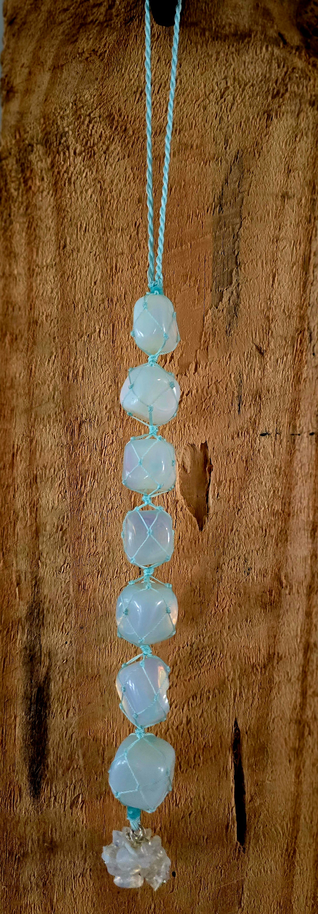 Large Tumble Hanger - Opalite