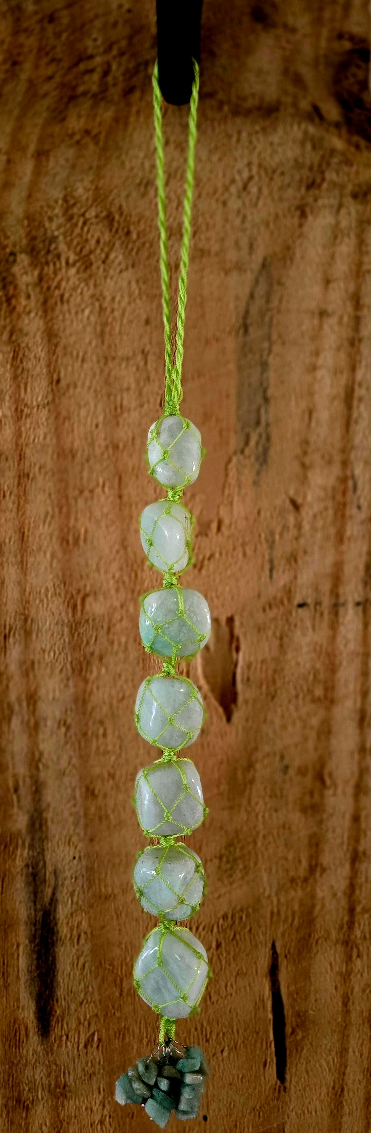 Large Tumble Hanger - Green Aventurine