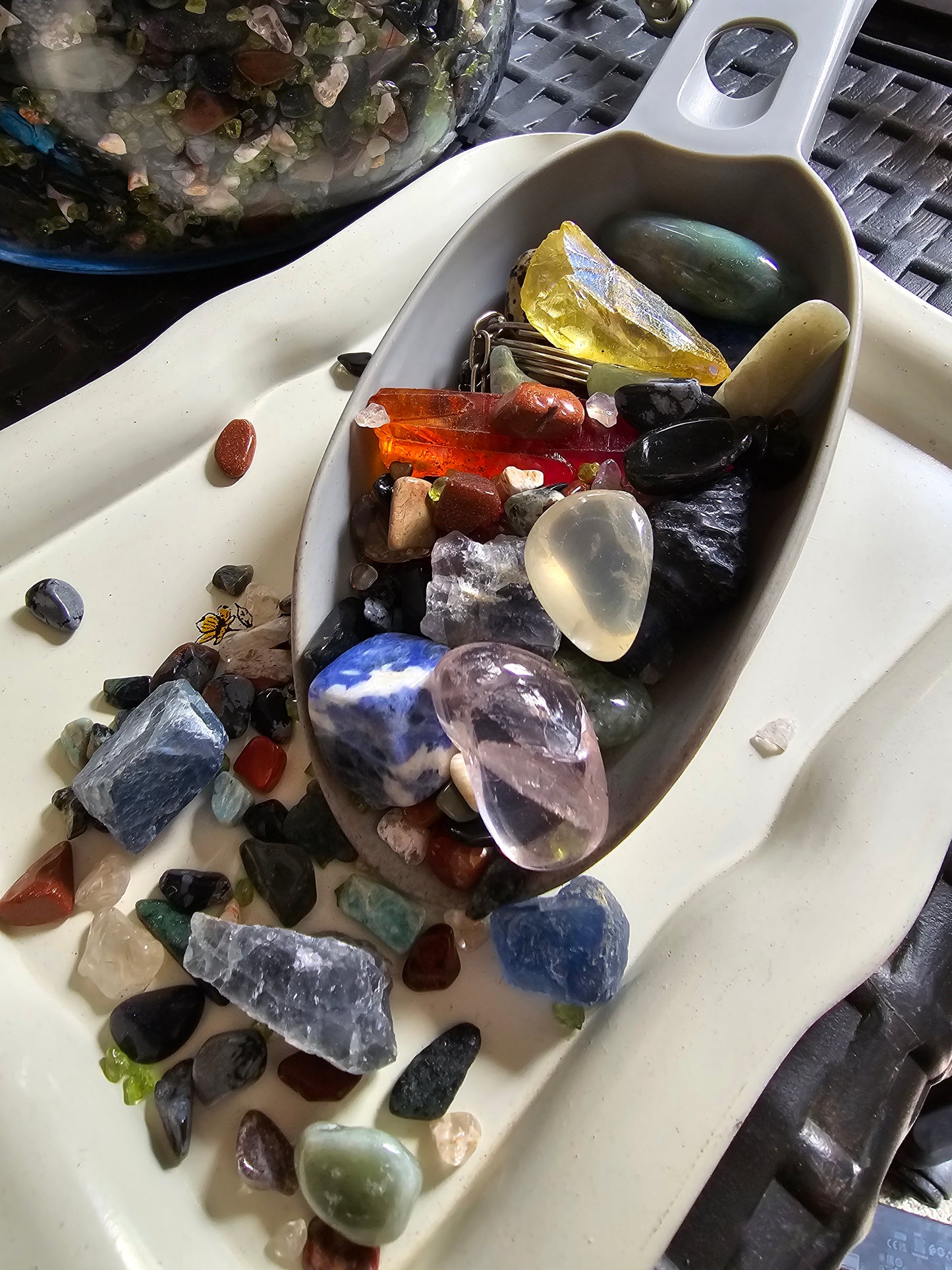 Crystal Tumble Gratitude Scoop