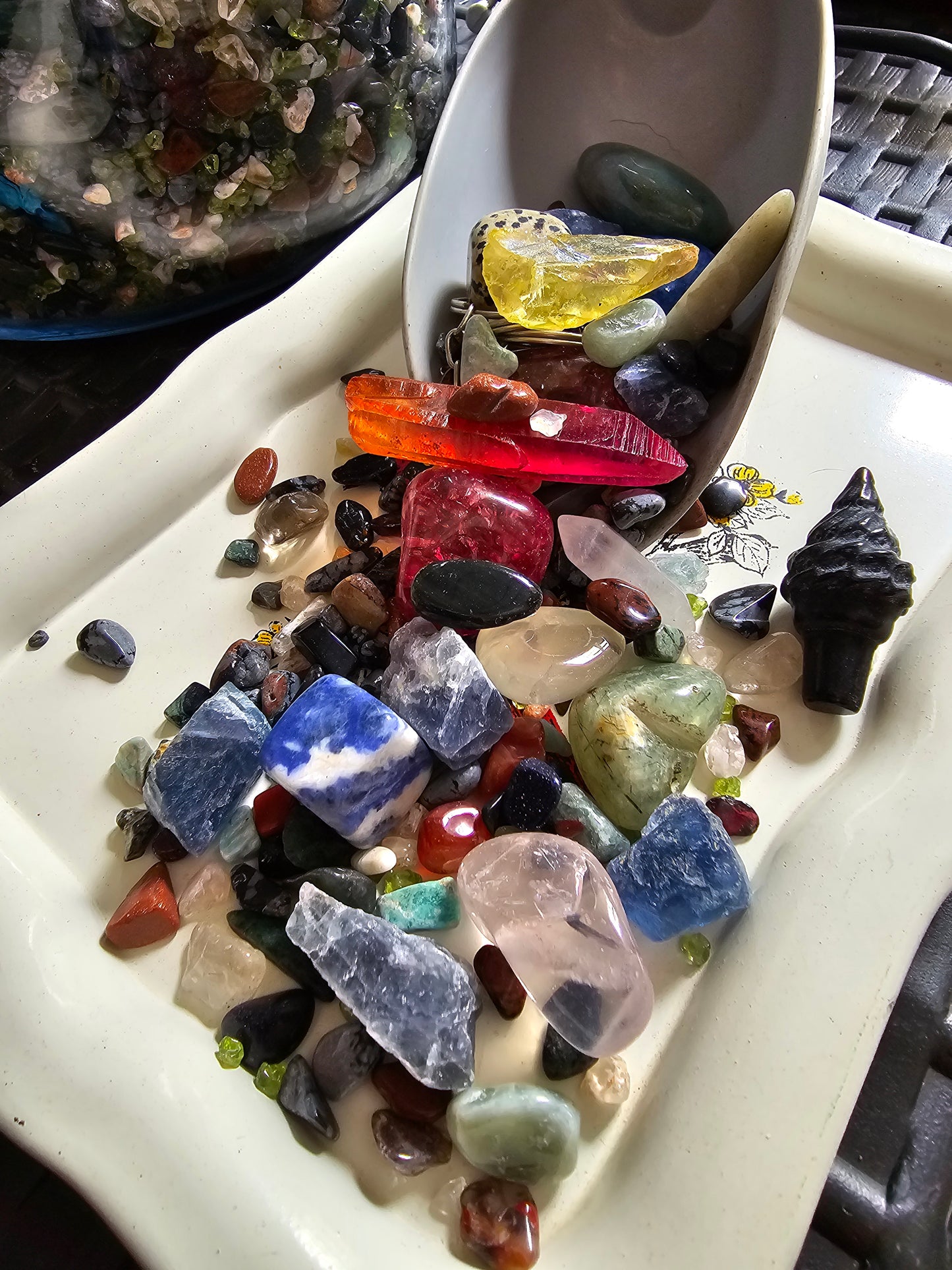 Crystal Tumble Gratitude Scoop