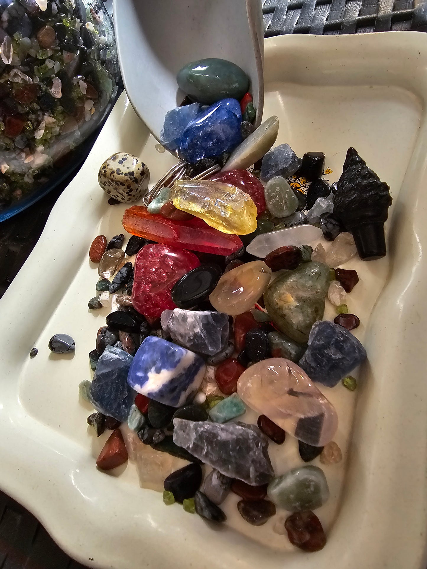 Crystal Tumble Gratitude Scoop