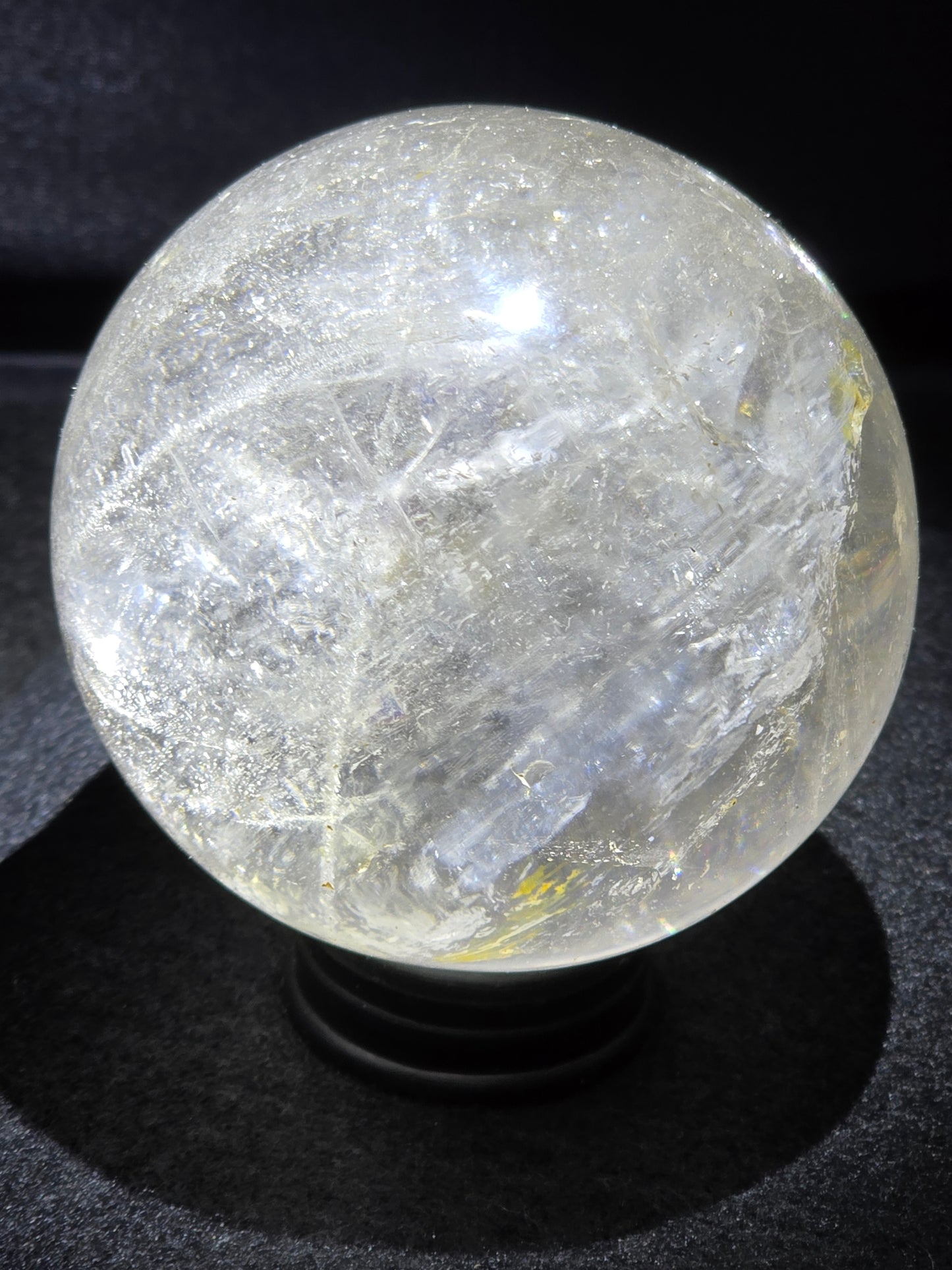 Clear Quartz Sphere 77MM- #1