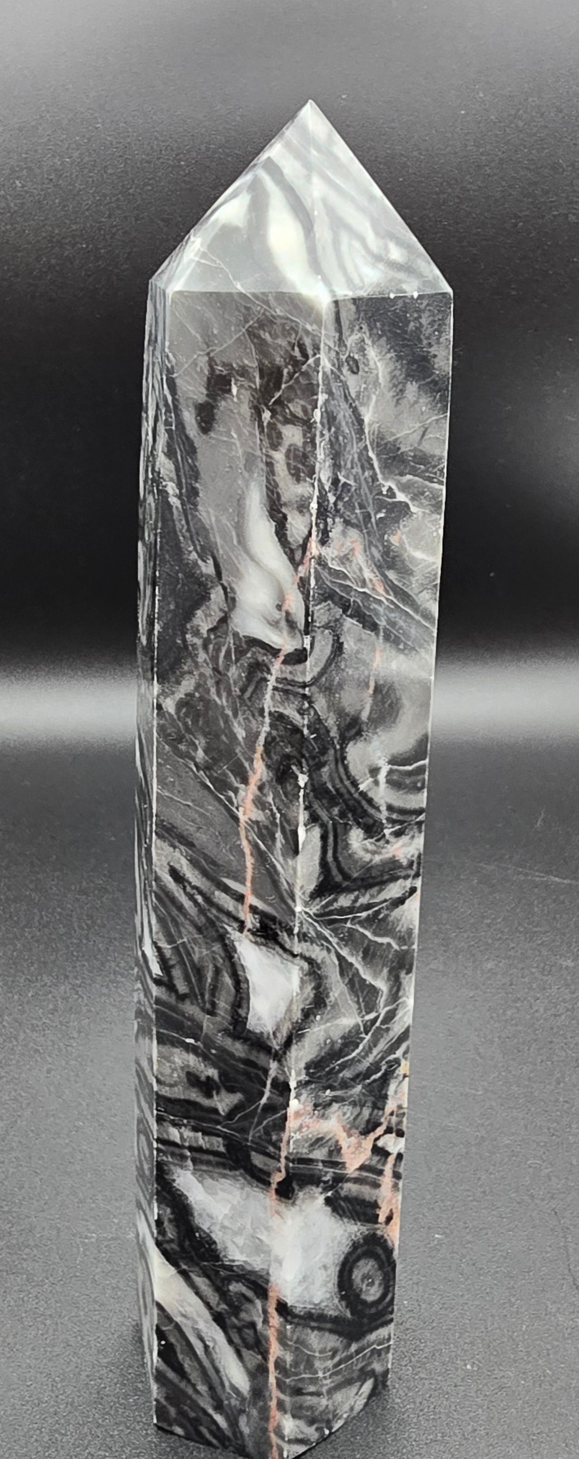 Black Picasso Tower 8 1/2"-#3
