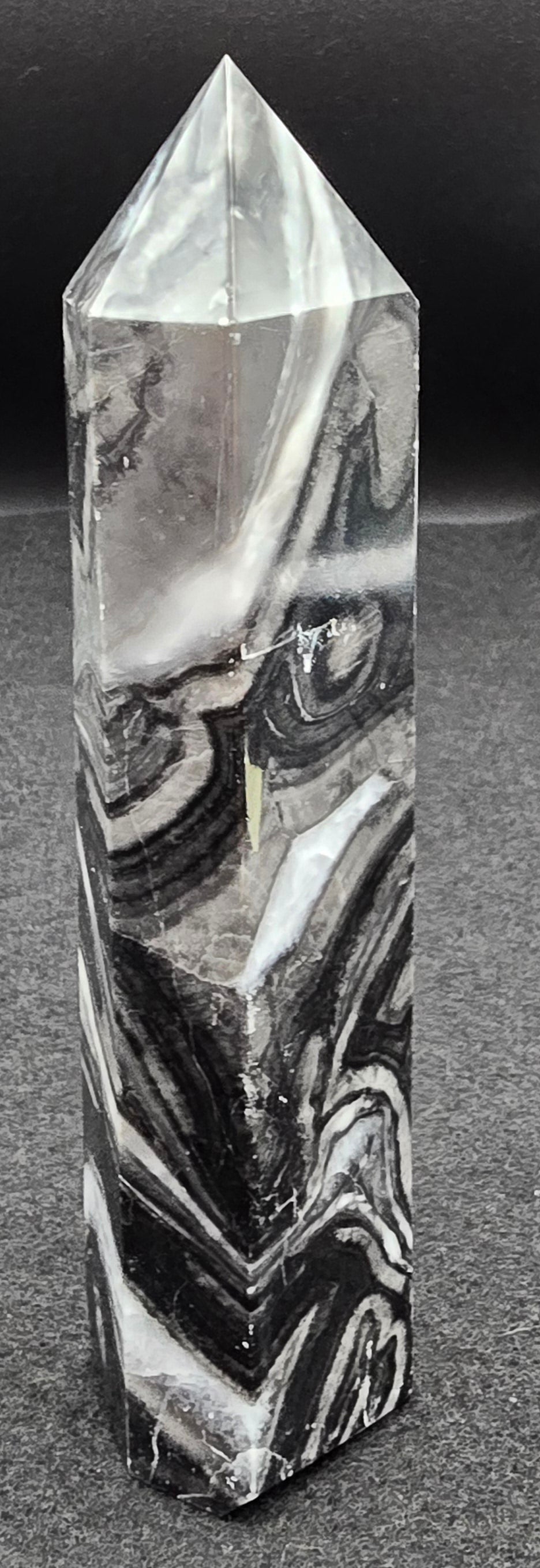 Black Picasso Tower 6 1/4"-#1