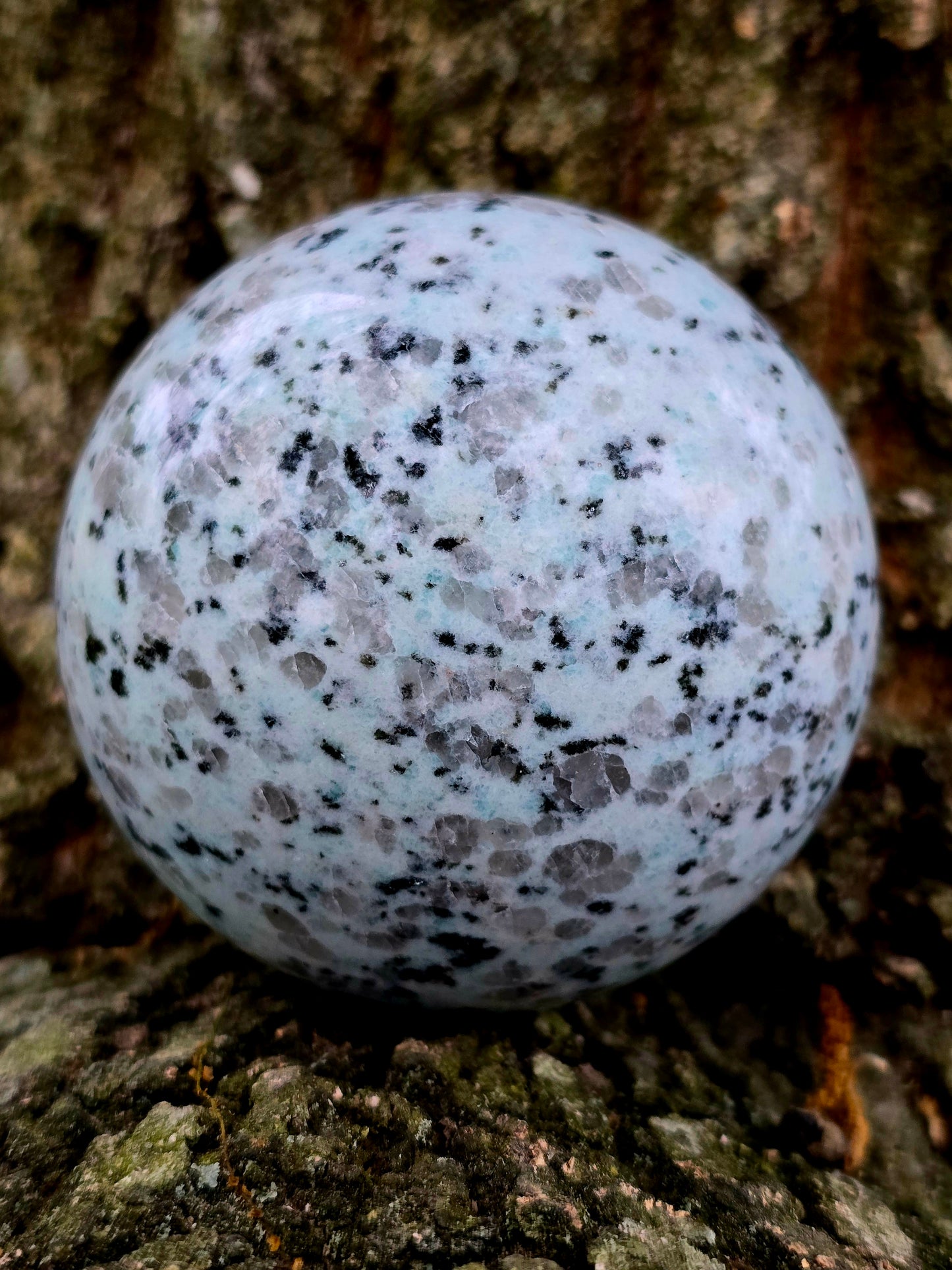 Kiwi Jasper Sphere 87MM-#3