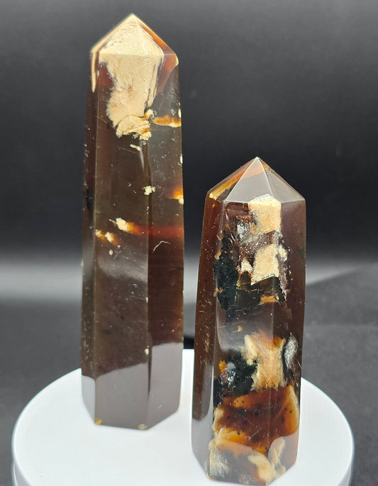 Amber Round Tower 4.0"-#3