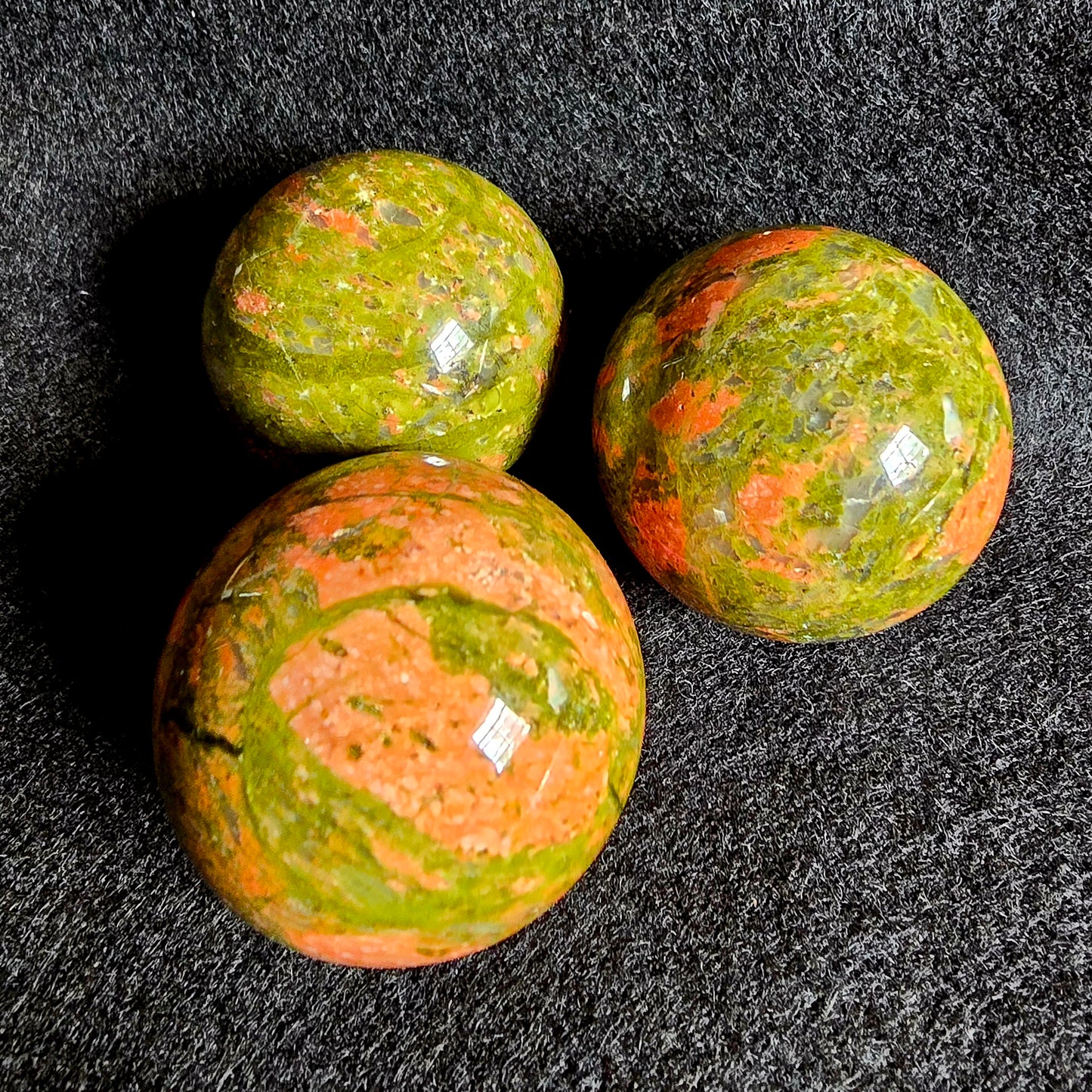 Unakite Sphere 43MM-#3