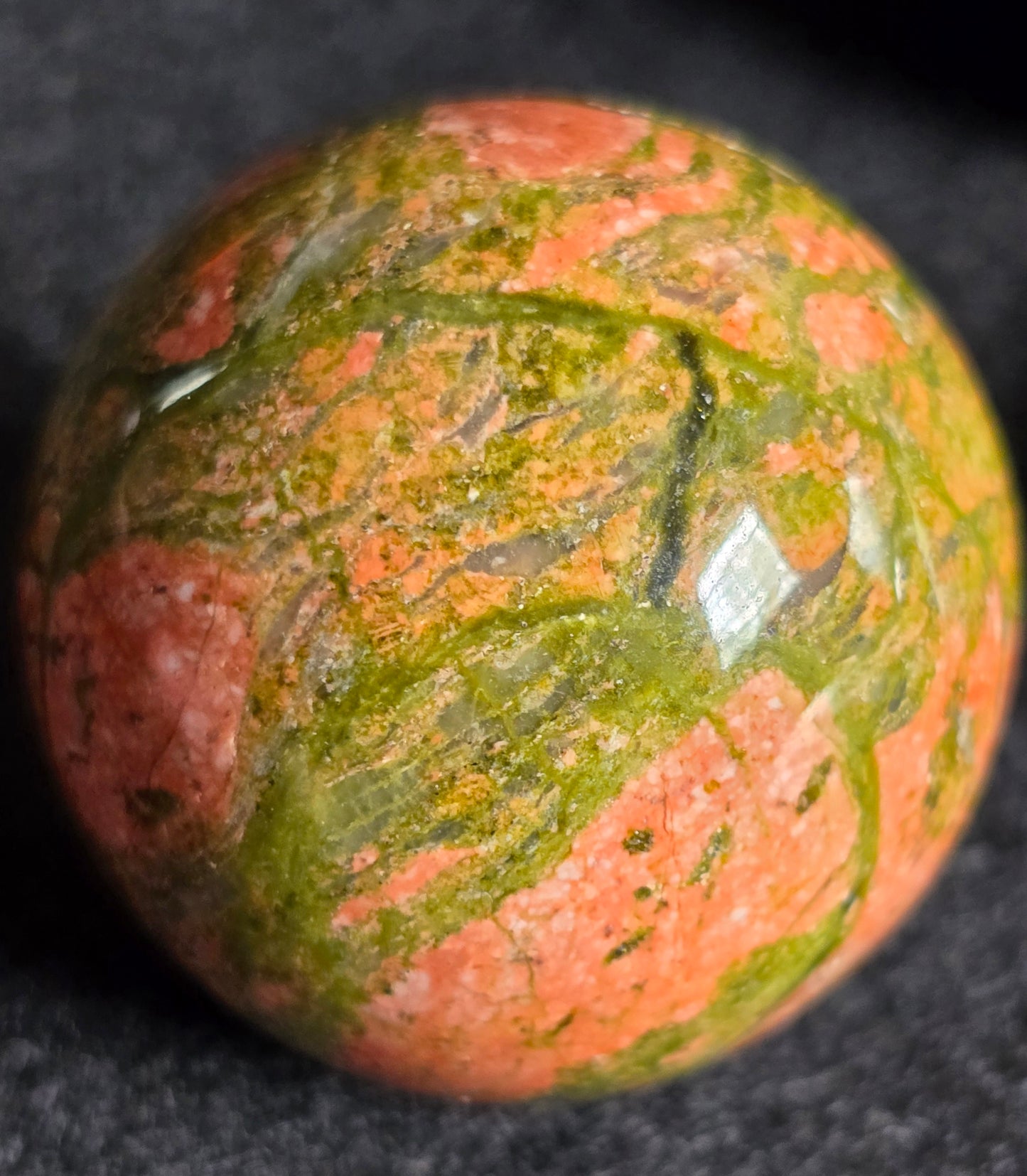 Unakite Sphere 43MM-#2