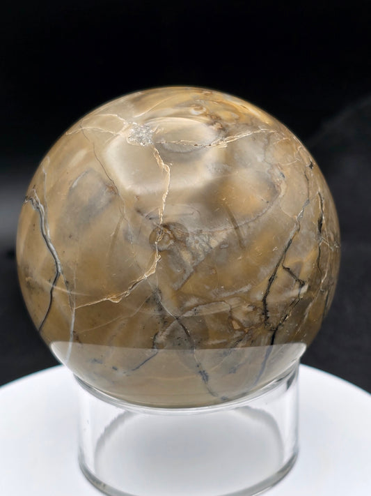 Volcanic Agate Sphere 69MM-#1