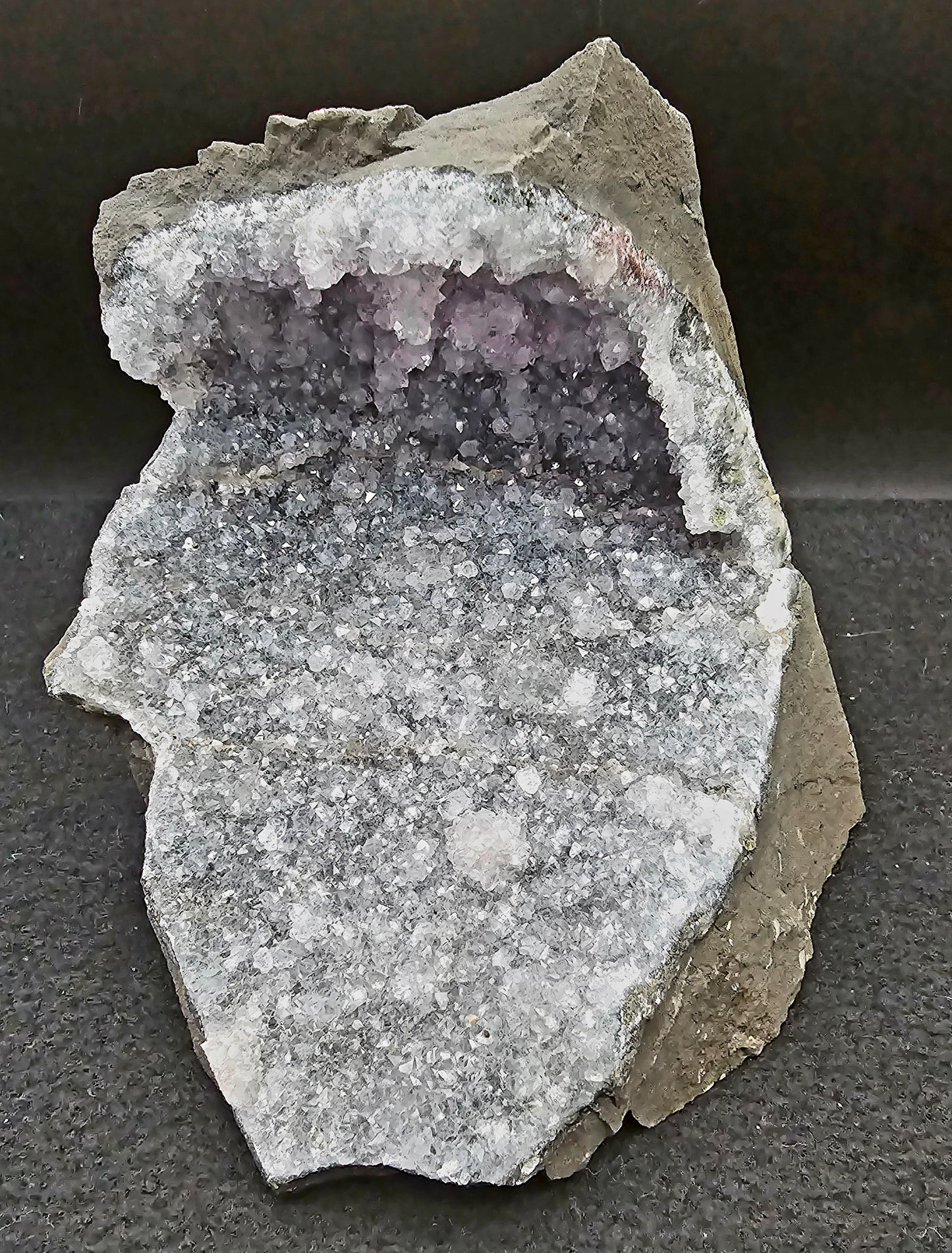 Raw Amethyst 5 1/2 " H x 4 3/4" W - #5