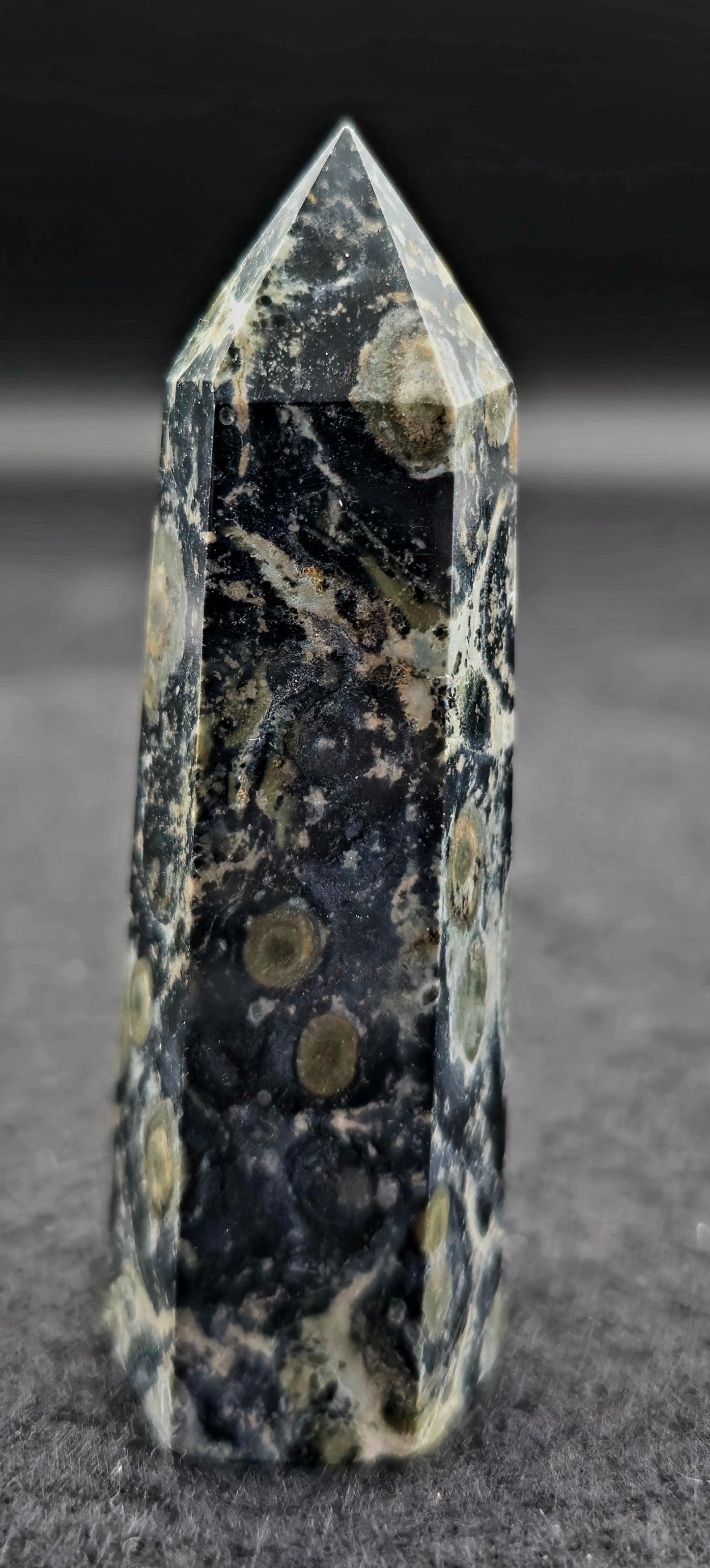 Kambaba Jasper Tower 2 1/2"H x 3/4"W #4