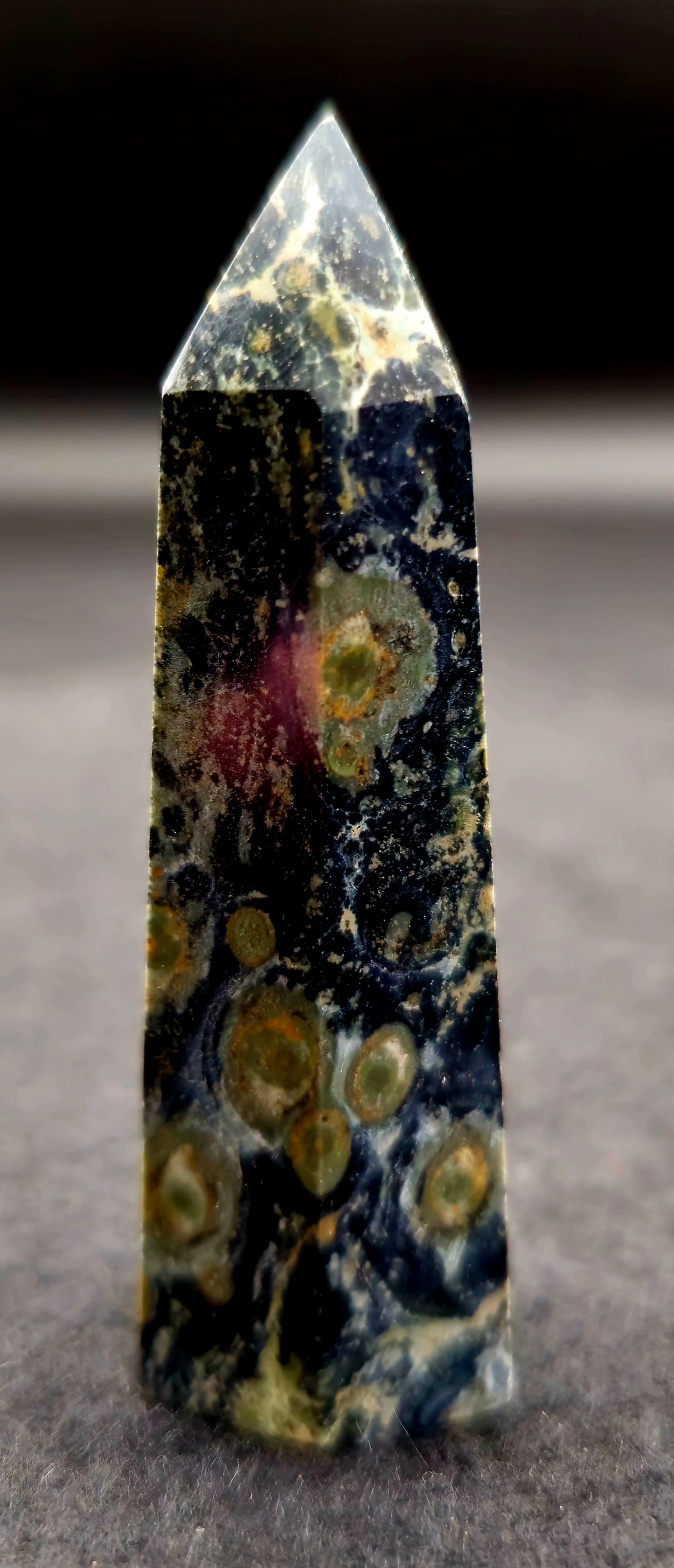 Kambaba Jasper Tower 2 1/2"H x 3/4"W #4