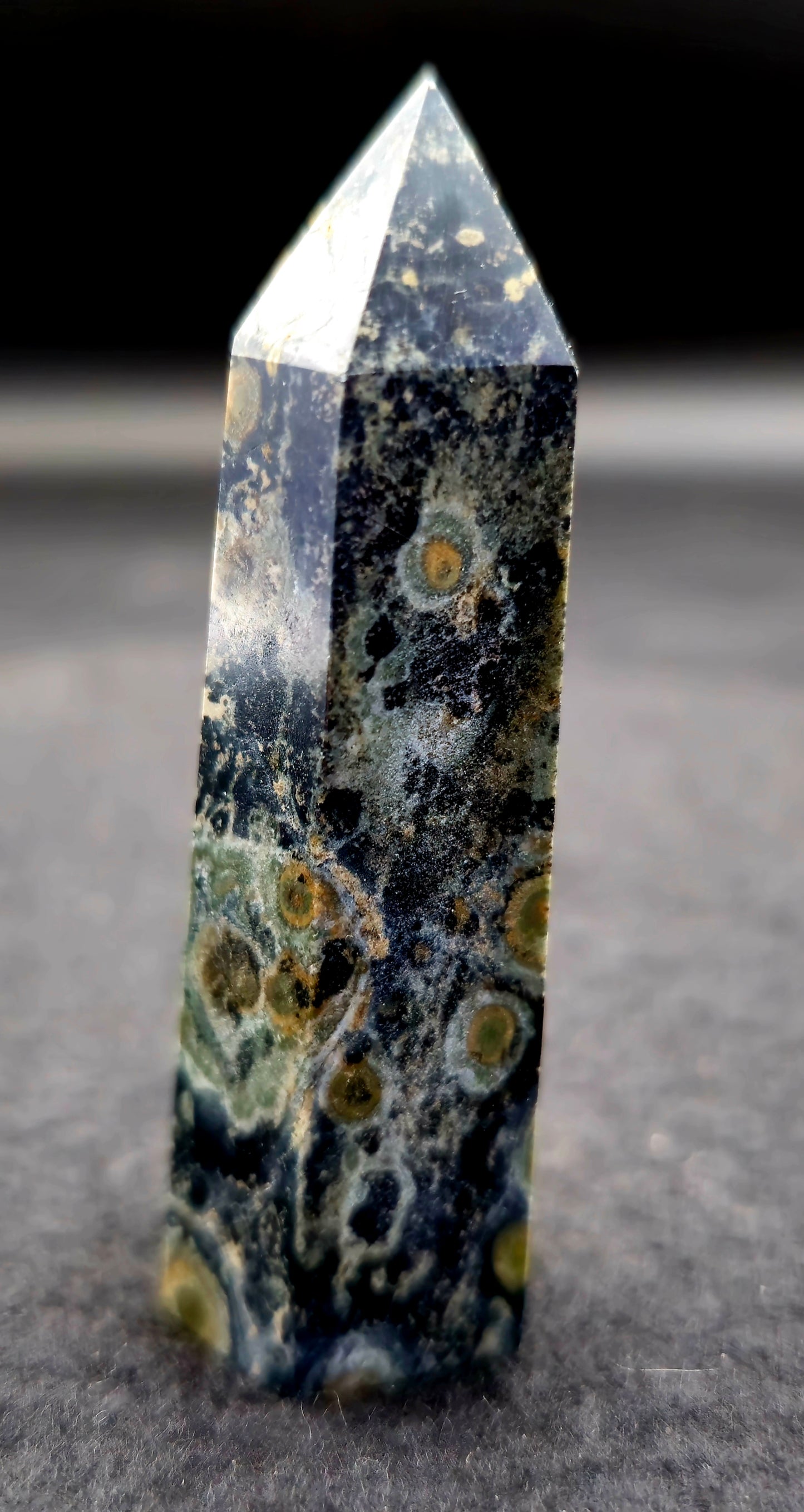 Kambaba Jasper Tower 2 1/2"H x 3/4"W #4