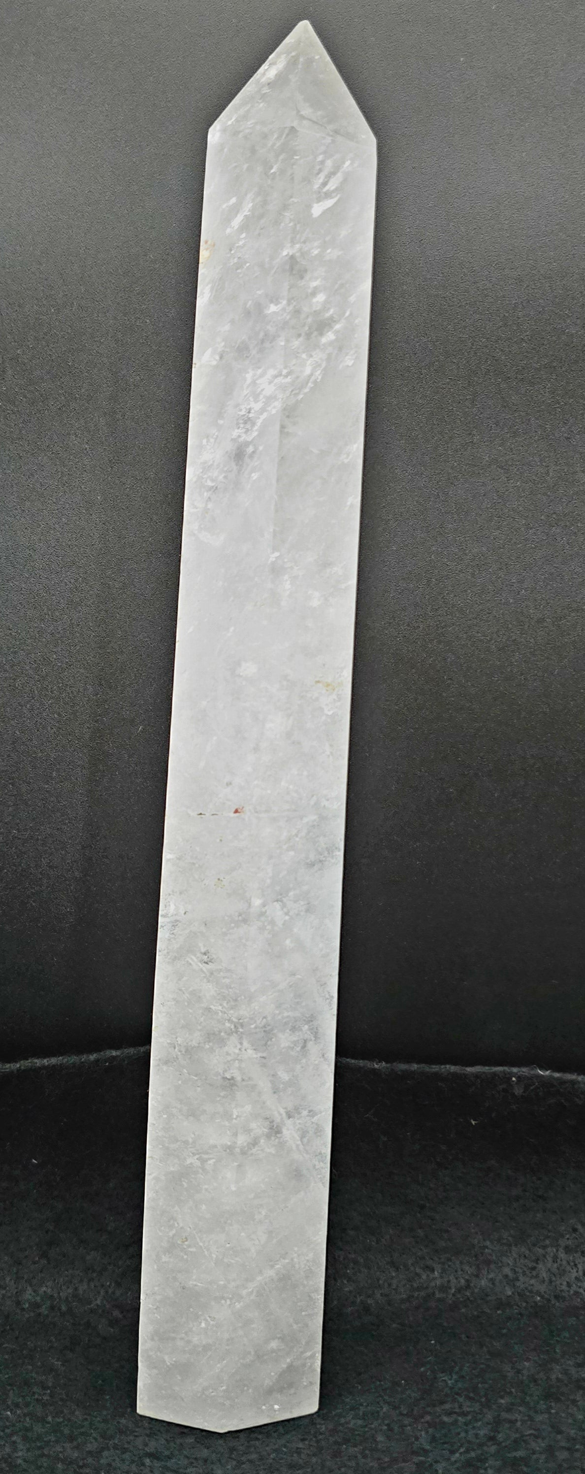 Clear Quartz Tower 12.5"H -#5