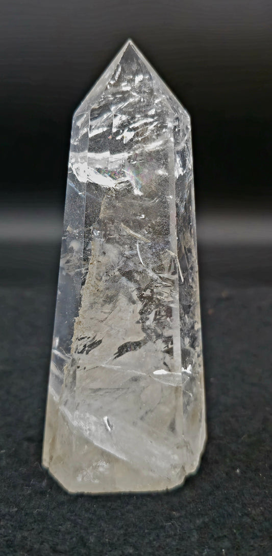 Clear Quartz Tower 4.9"-#3