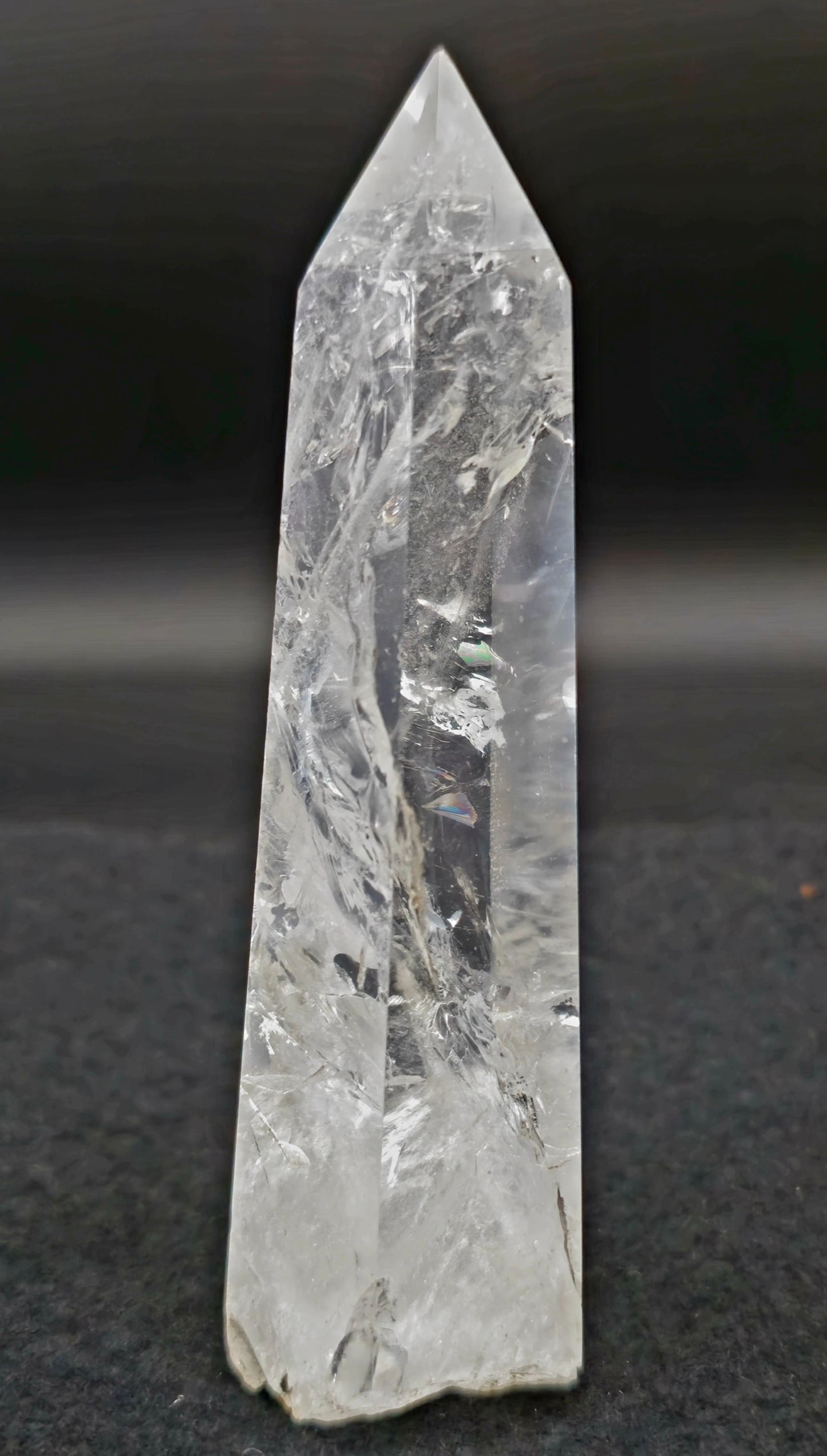 Clear Quartz Tower 4.9"-#3