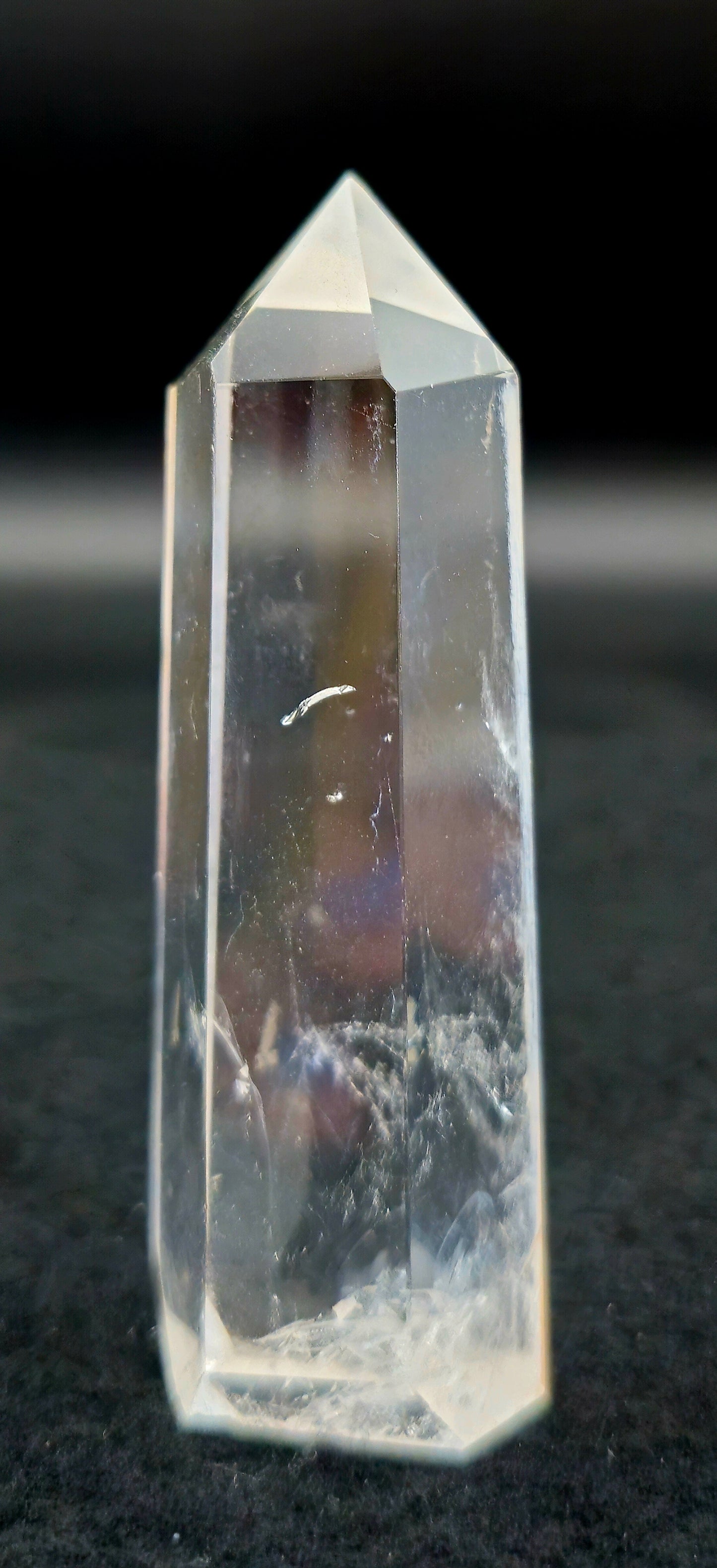 Clear Quartz Tower 3.5"-#4