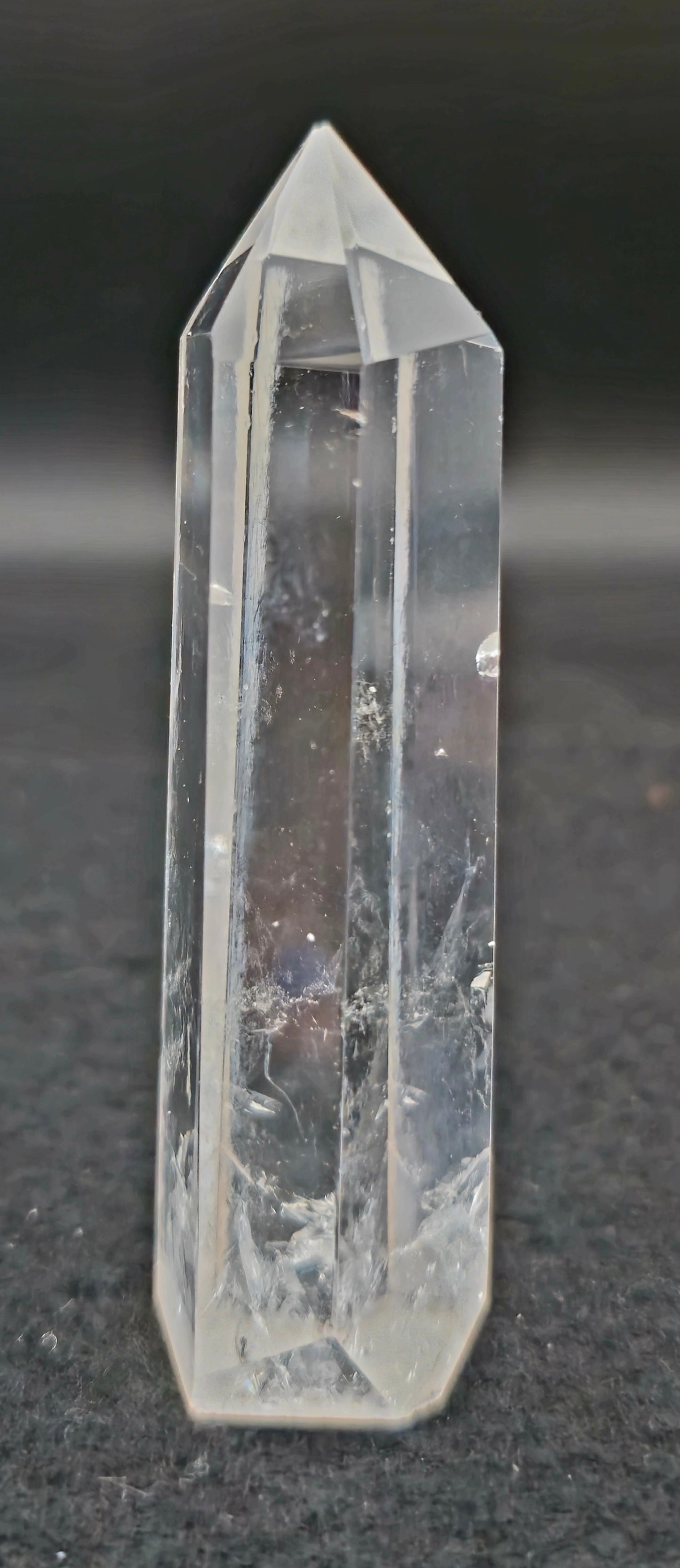 Clear Quartz Tower 3.5"-#4