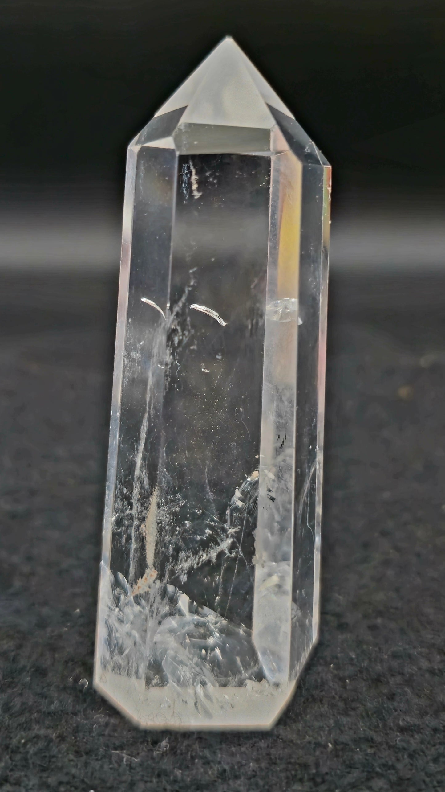 Clear Quartz Tower 3.5"-#4