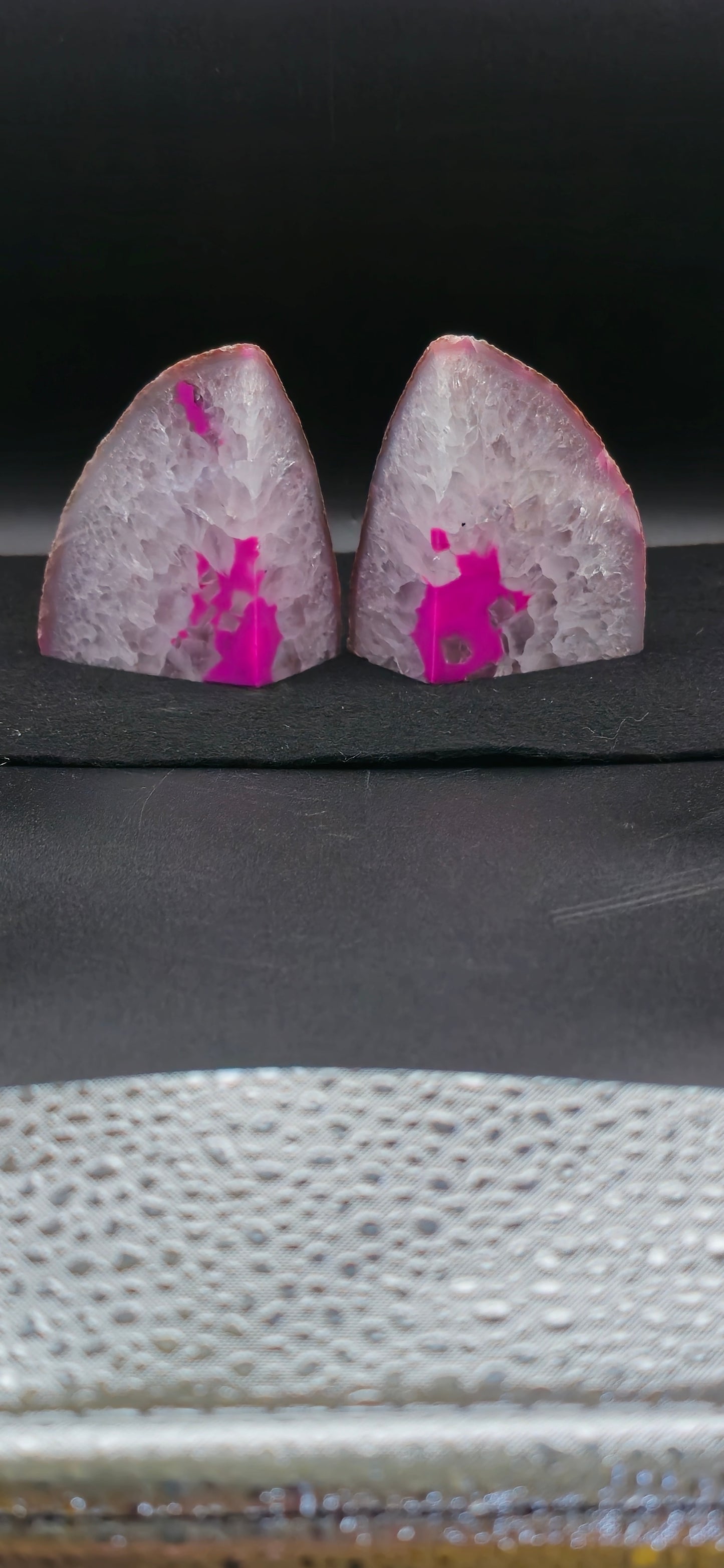 Agate Book End Pair #3