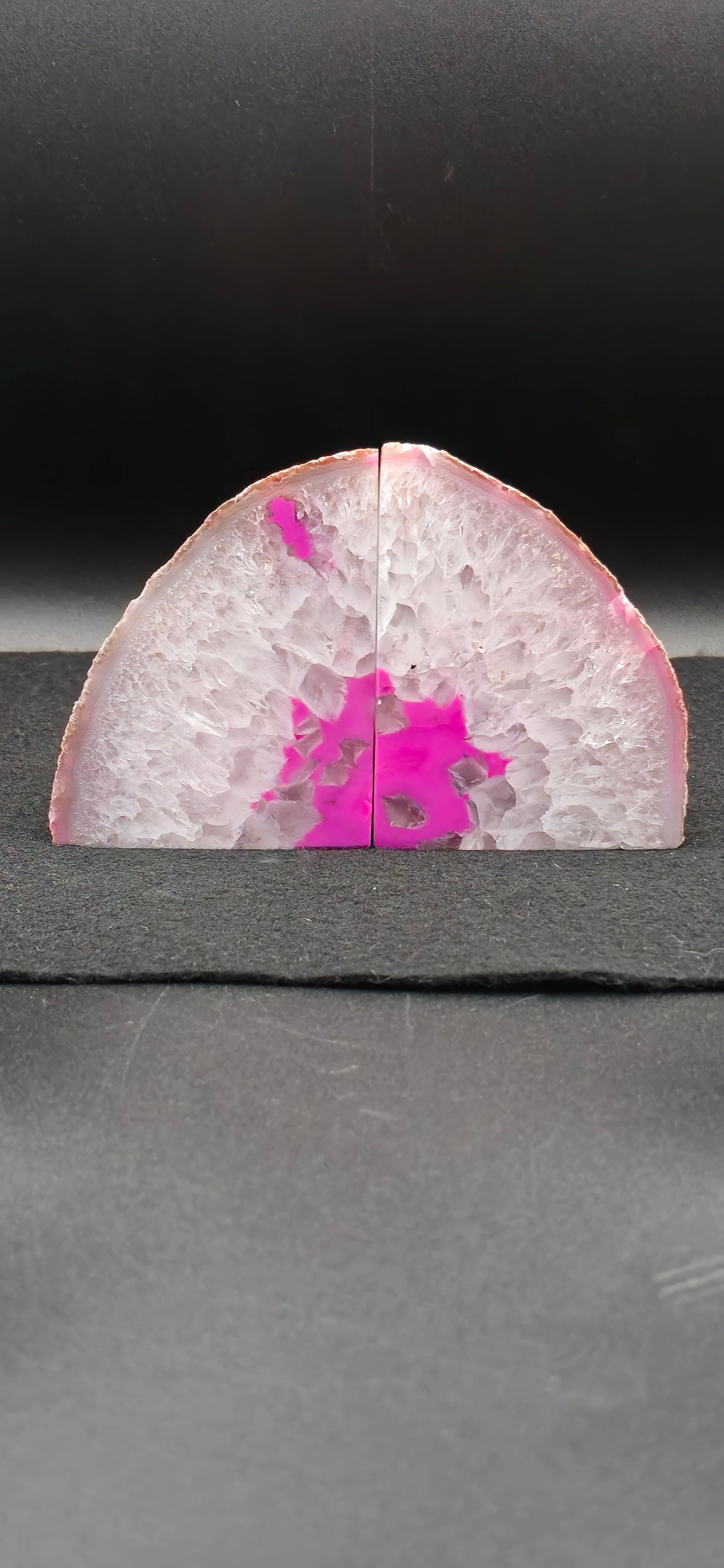 Agate Book End Pair #3