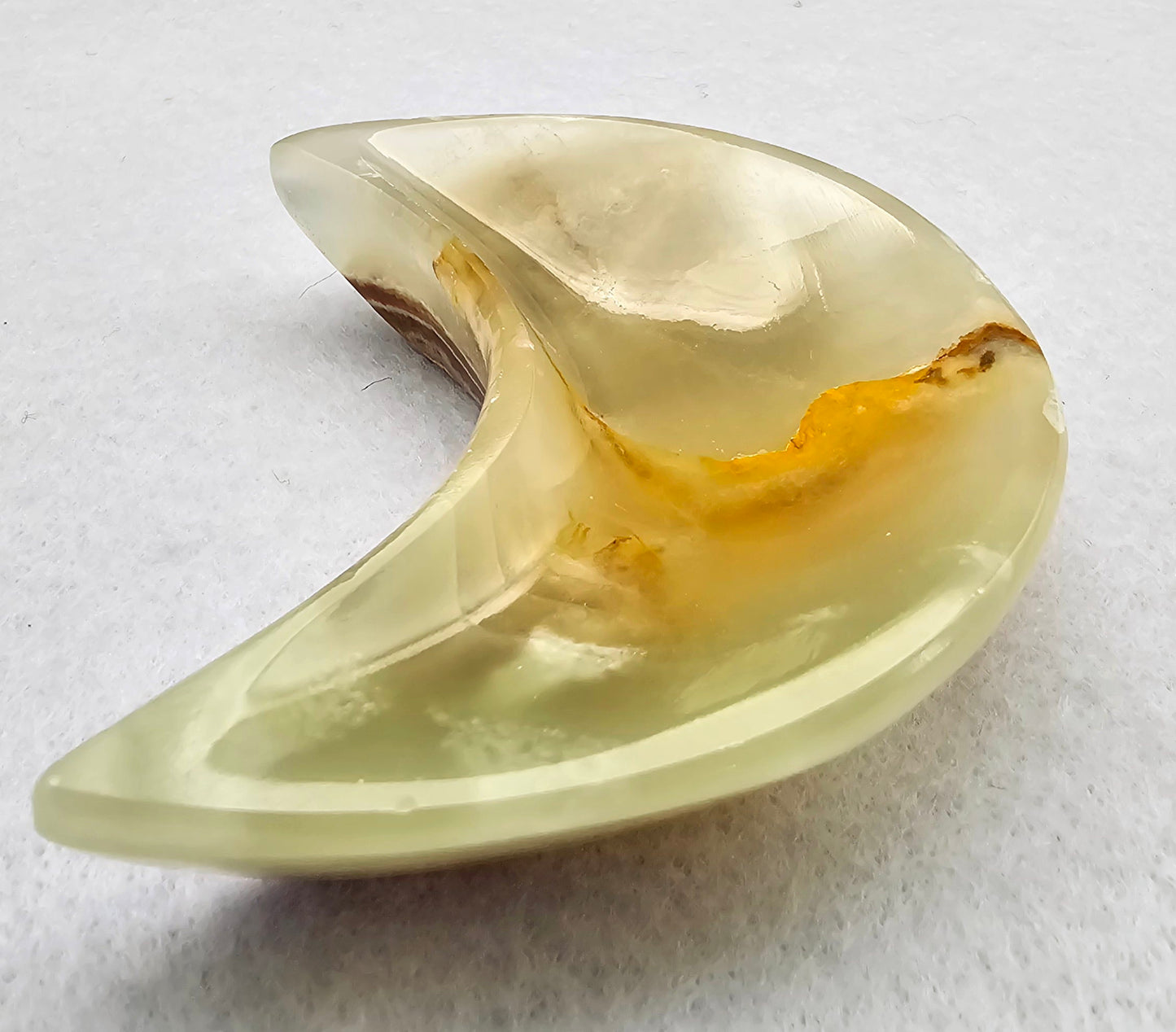 Pakistan Onyx Moon Dish 3"