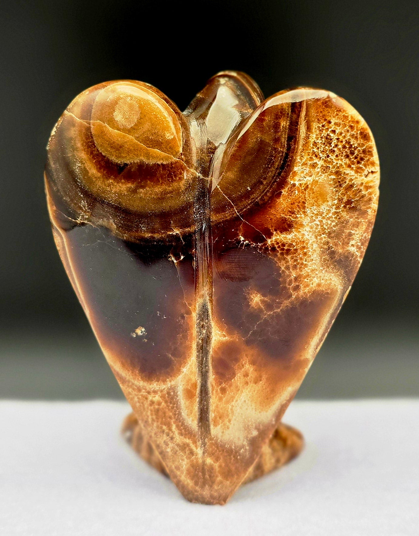 Pakistan Chocolate Onyx Angel 3.5"- #1