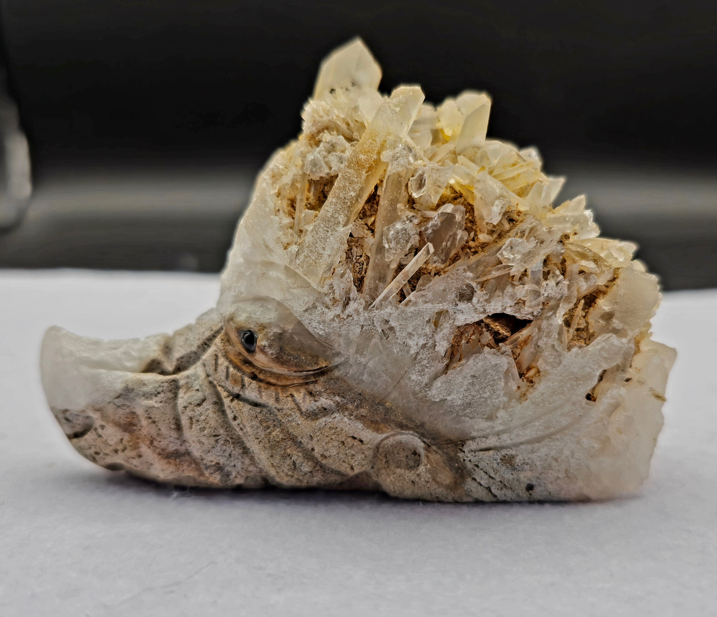 Dragon Head Quartz Point 3.5"- #1