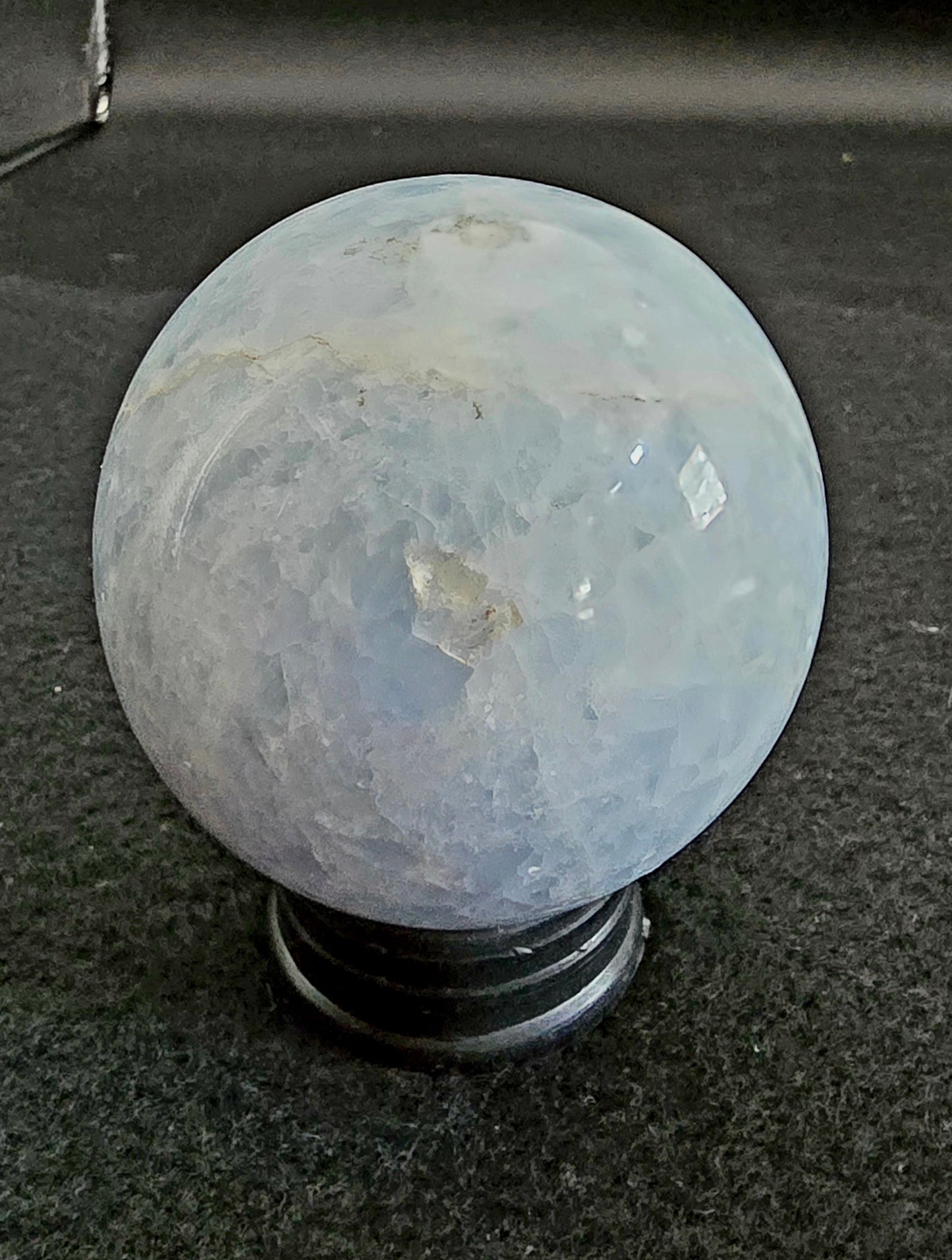 Blue Calcite Sphere 61MM - #5