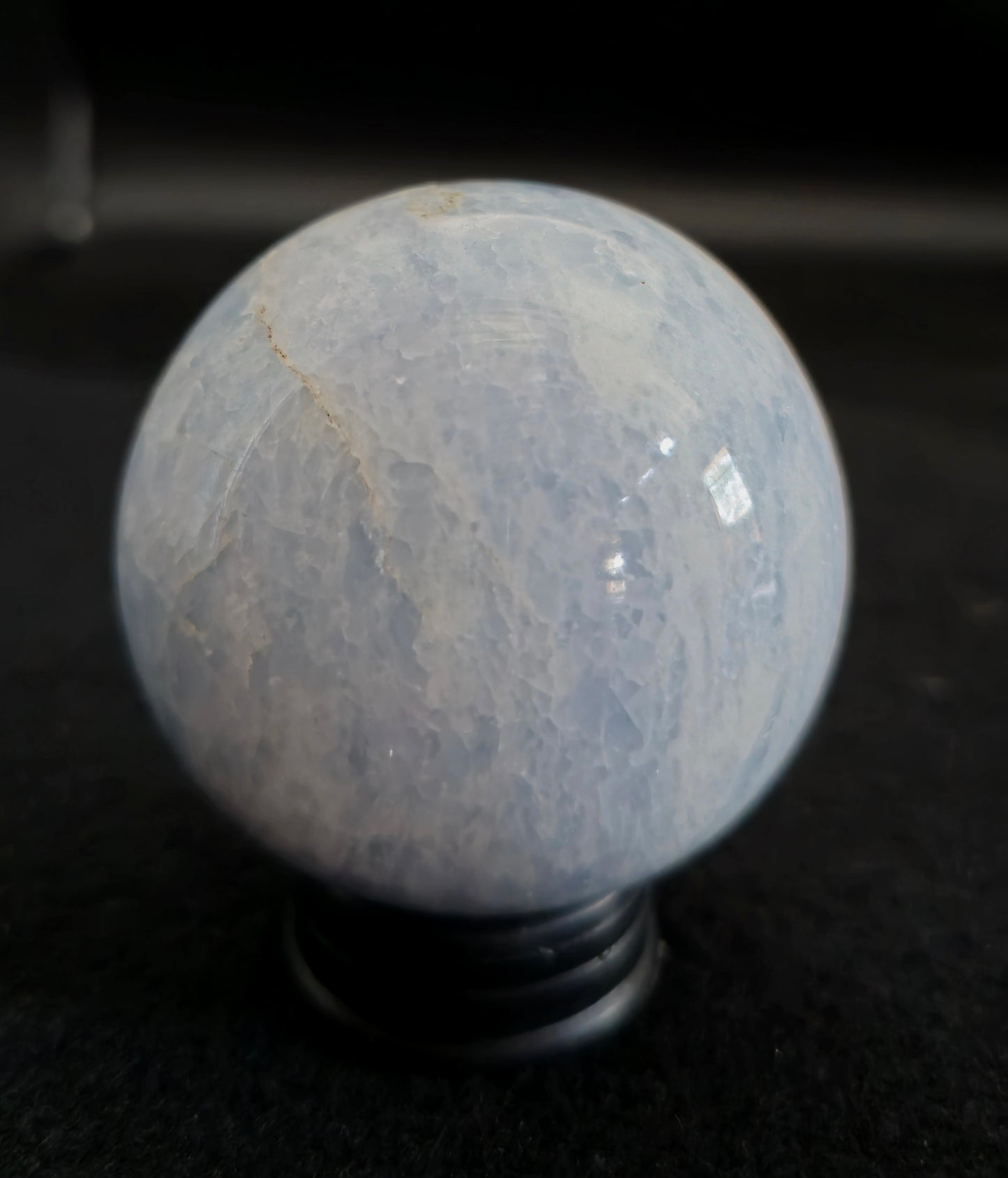 Blue Calcite Sphere 61MM - #5