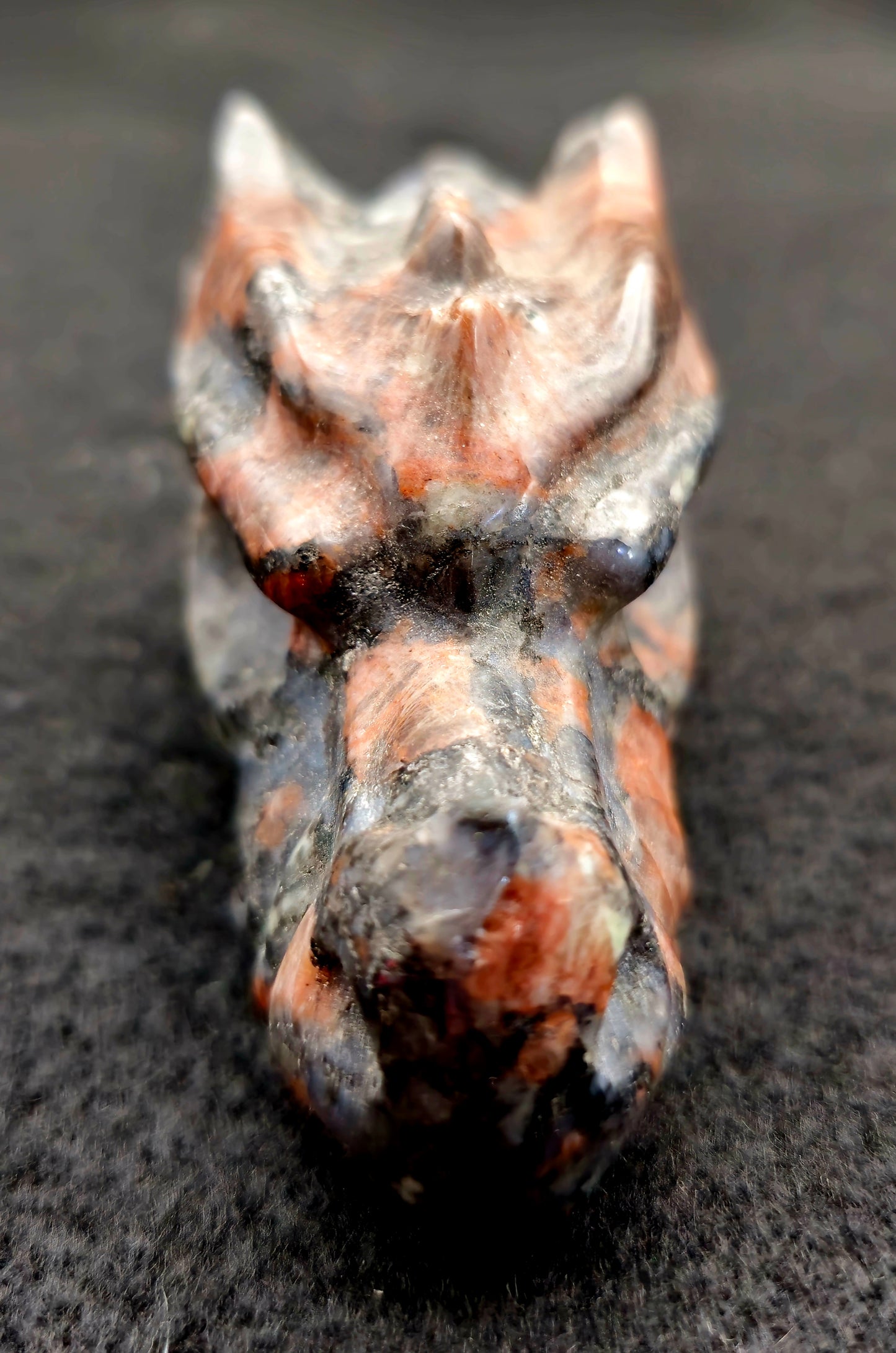 Dragon Head Red Que Sera 2.5"