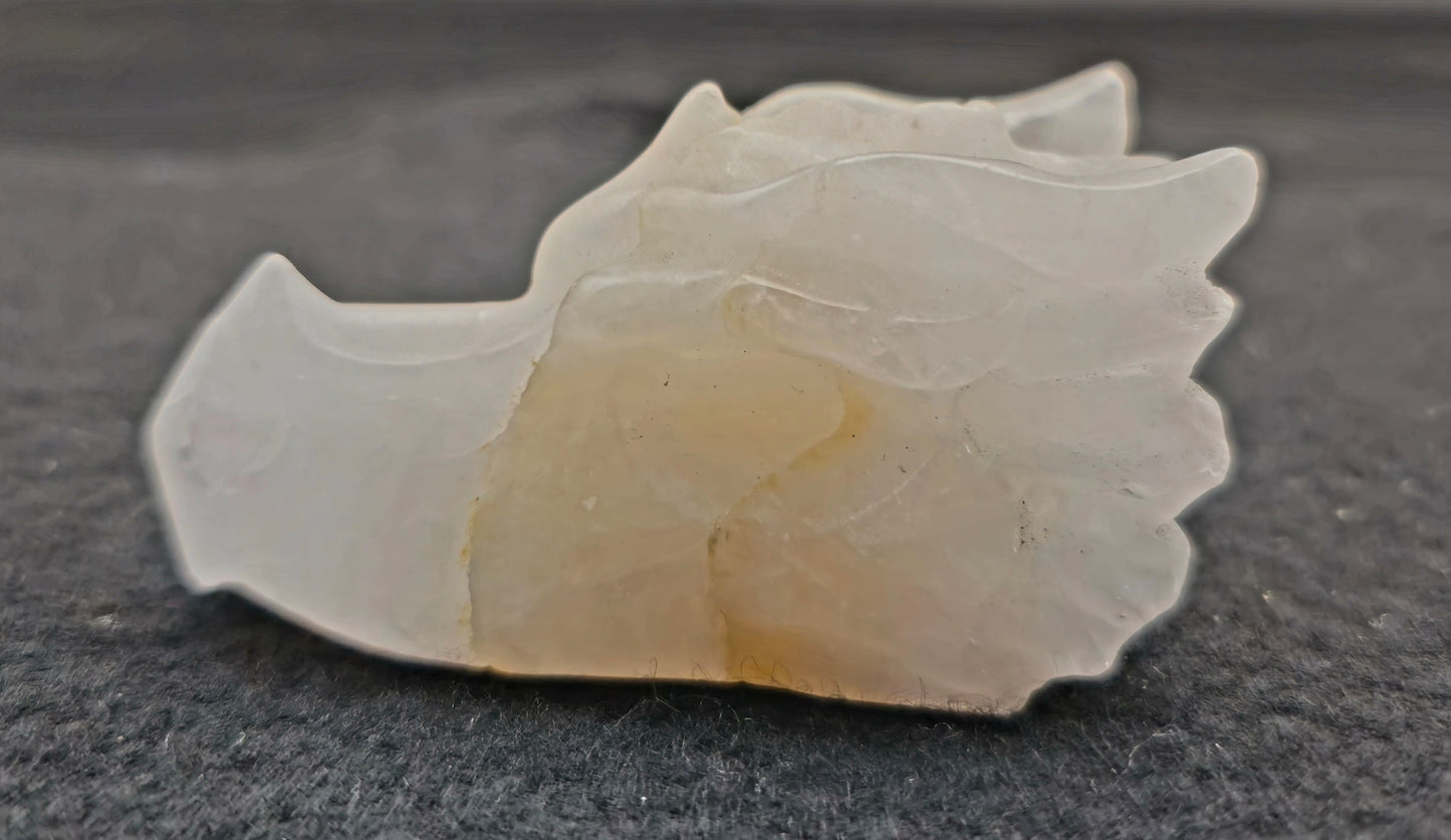 Dragon Head Smoky Quartz 2.5"