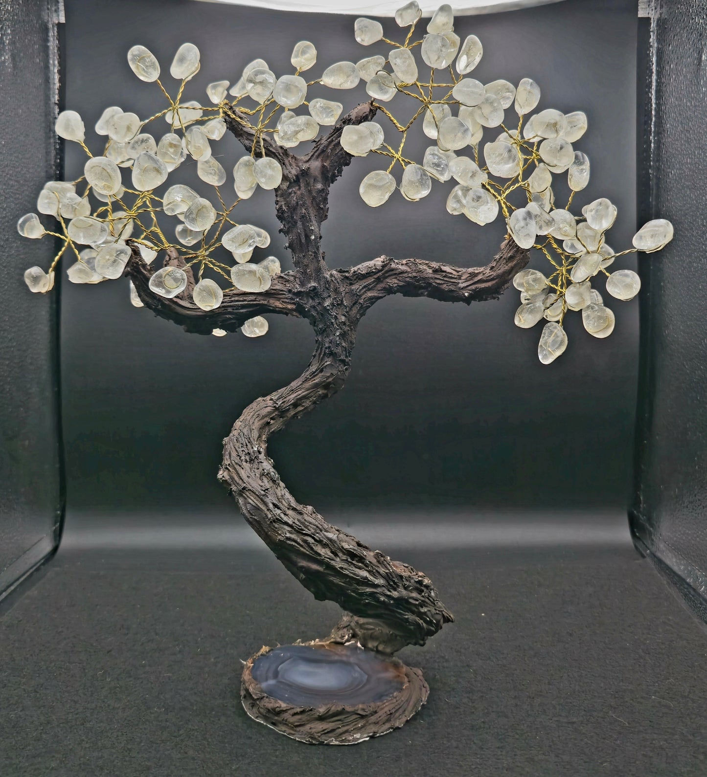 Carnelian Wine Tree Holder 13.5"