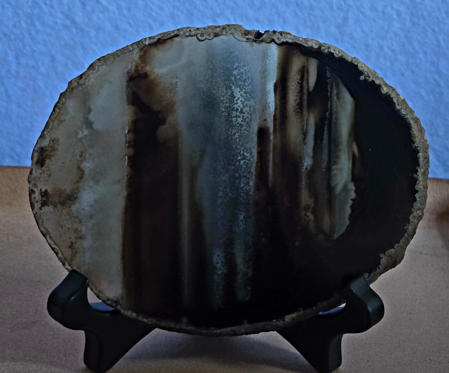 Black Agate Slice