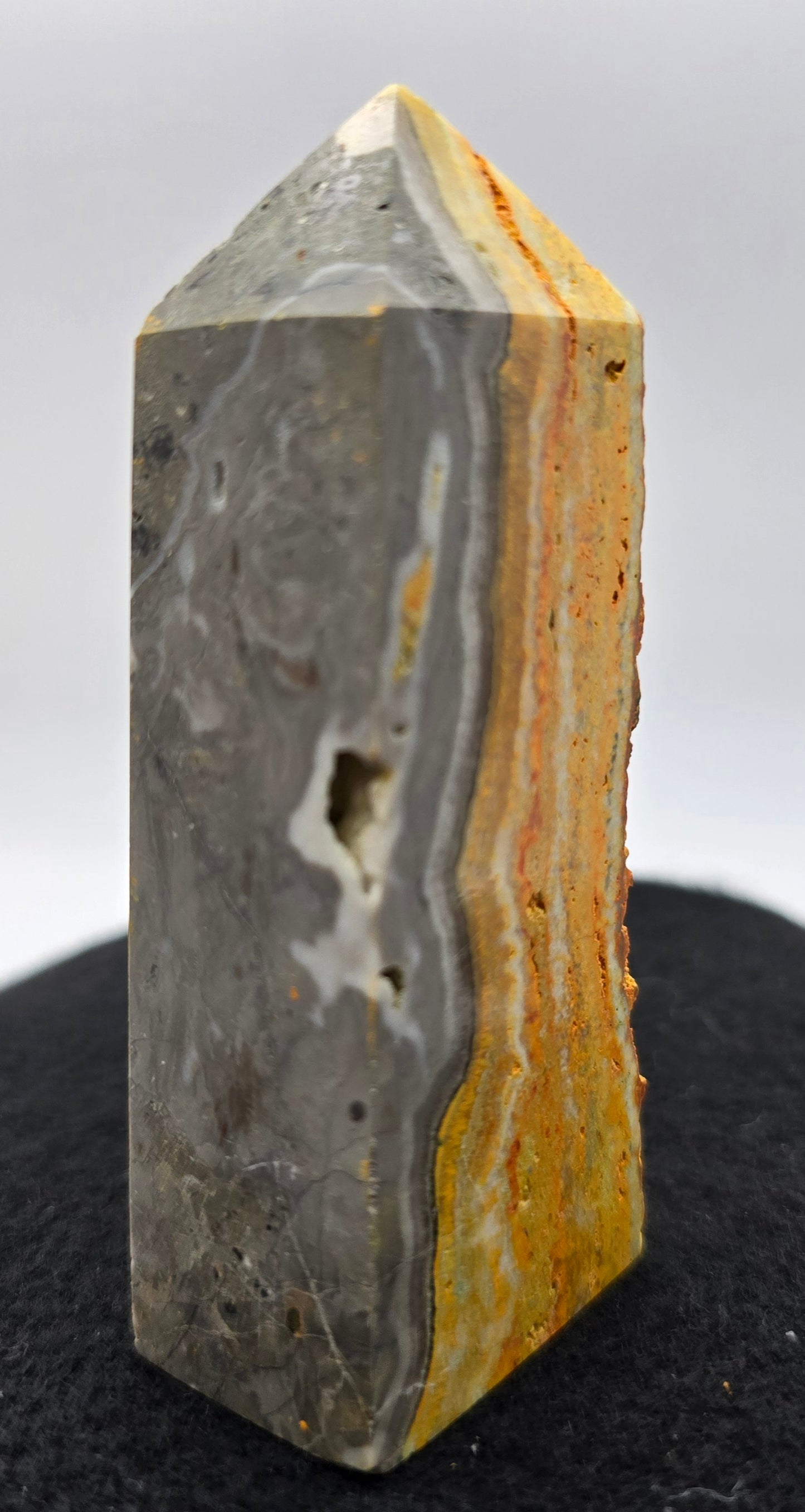 Bumble Bee Jasper Raw Cut Tower 3.8"-#2