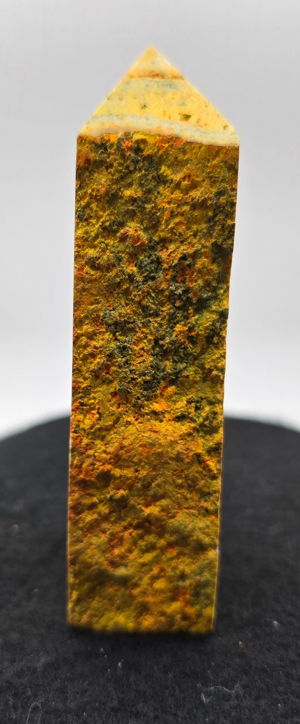 Bumble Bee Jasper Raw Cut Tower 3.9"-#3