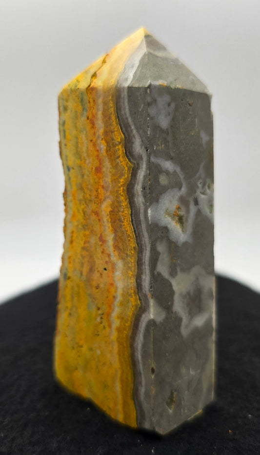 Bumble Bee Jasper Raw Cut Tower 3.9"-#3