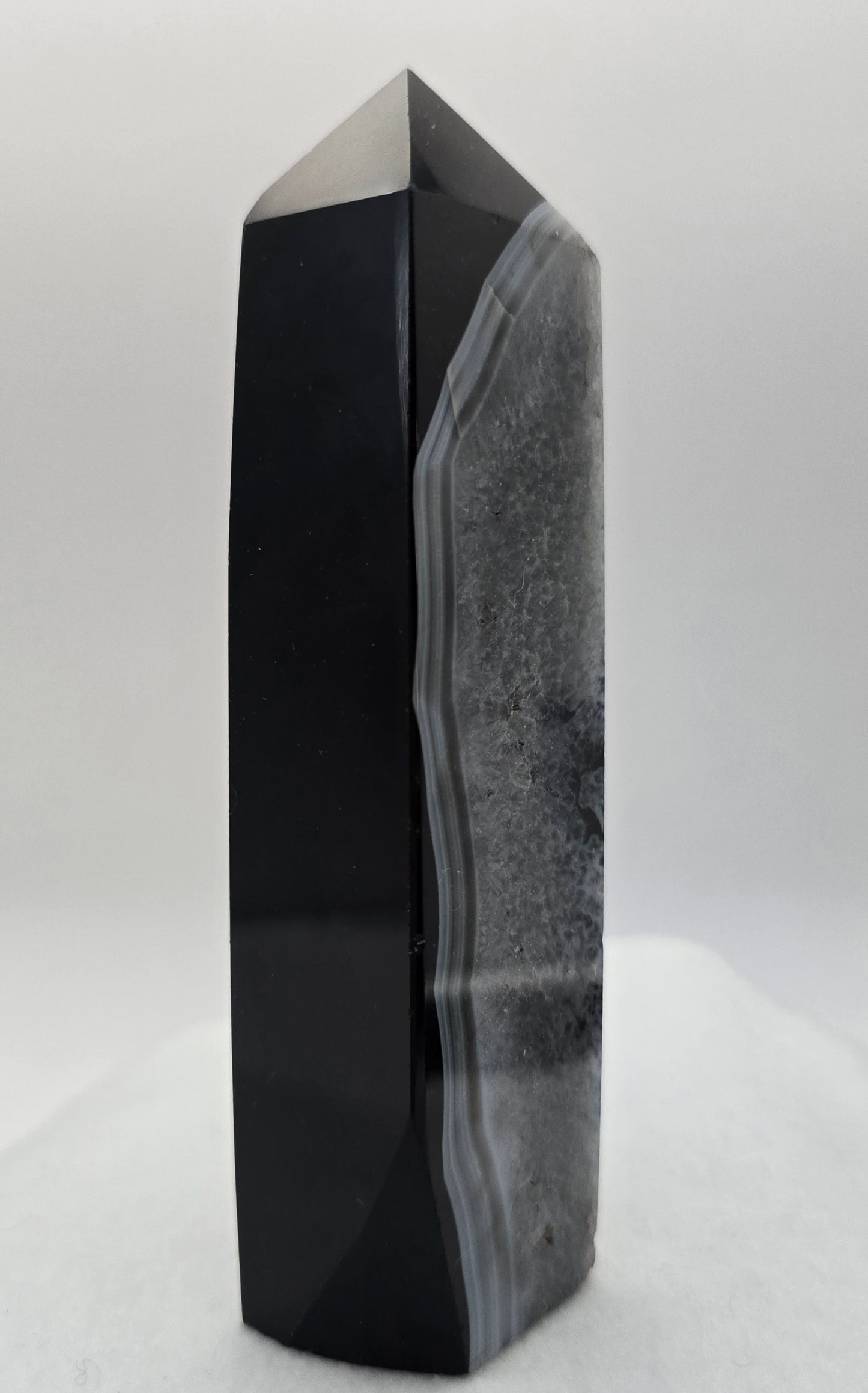 Black Agate Tower 5"-#3