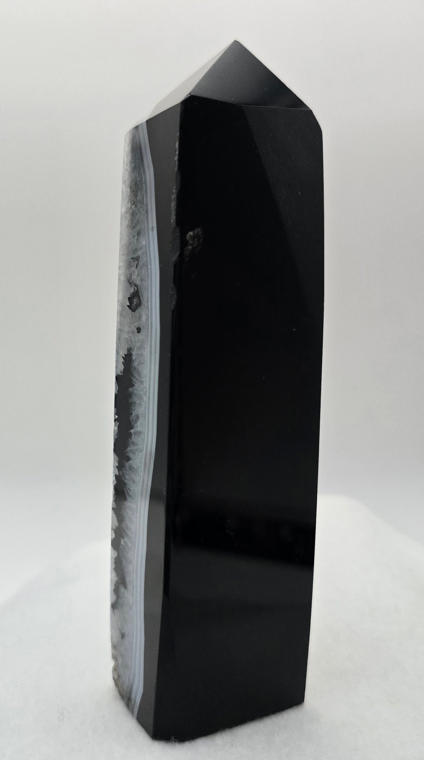 Black Agate Tower 5"-#3