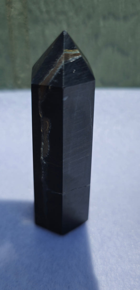 Blue Tiger Eye Tower 3.1"-#1