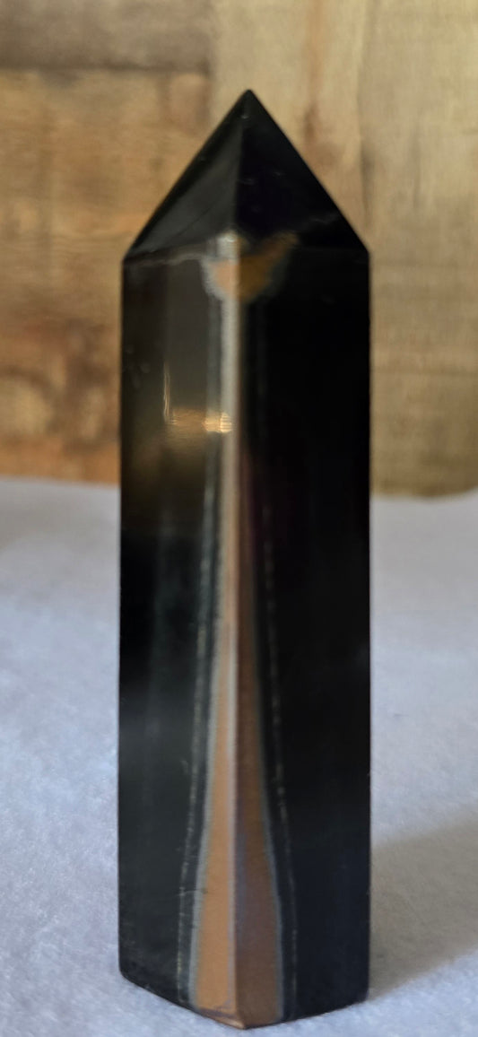Blue Tiger Eye Tower 3.8"-#3