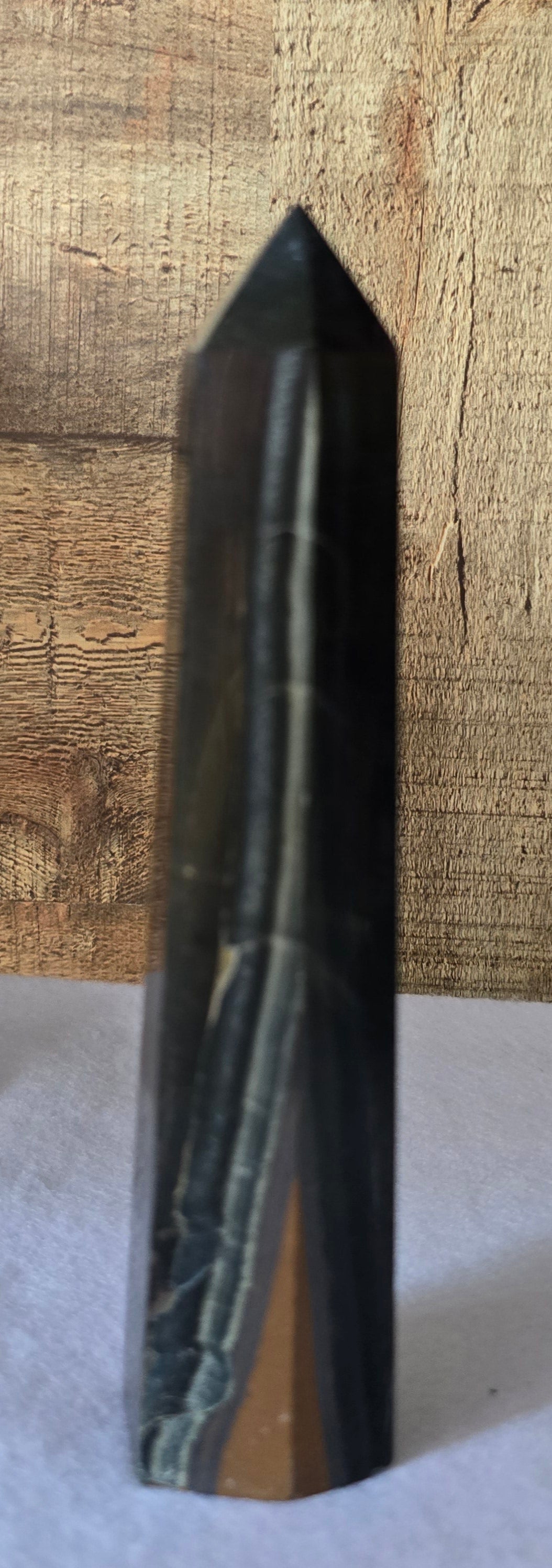 Blue Tiger Eye Tower 6 3/4"-#4