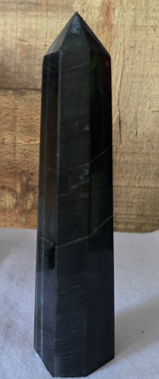 Blue Tiger Eye Tower 6 3/4"-#4