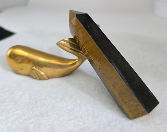 Brown Tiger Eye Tower 3.5"-#4